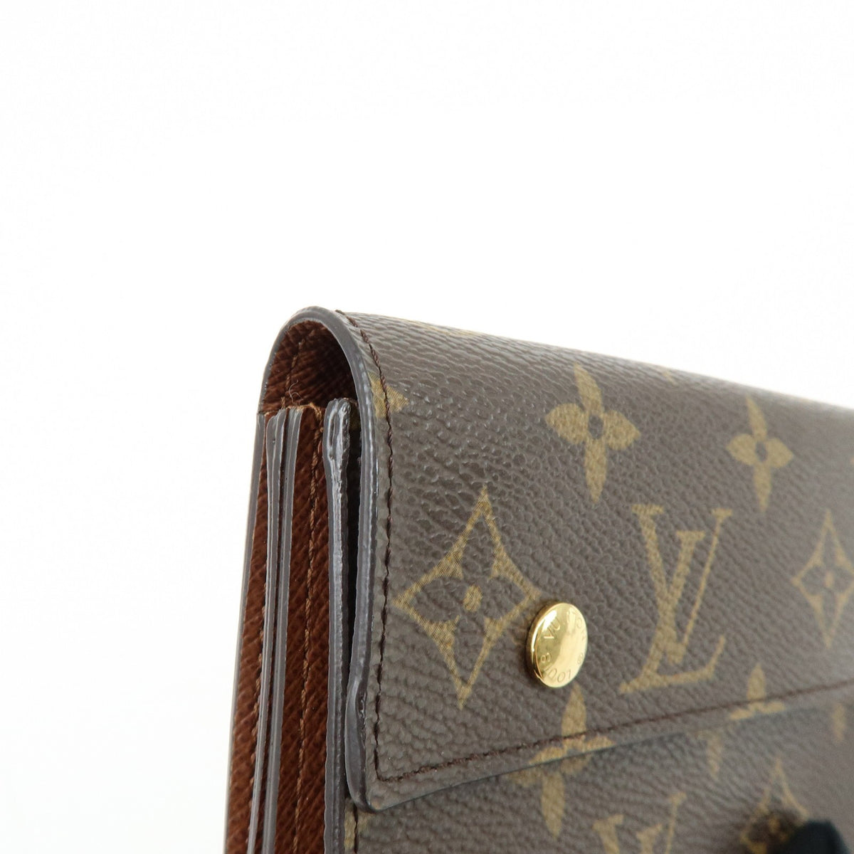 Louis Vuitton Portefeuille Accordion Long Wallet - Brown, Canvas