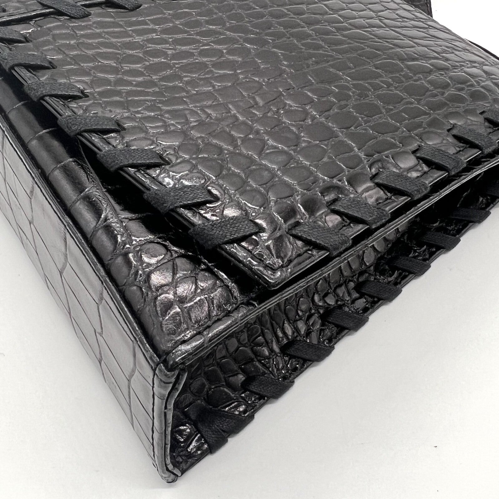 Saint Laurent Yves Shoulder Bag - Black, Leather