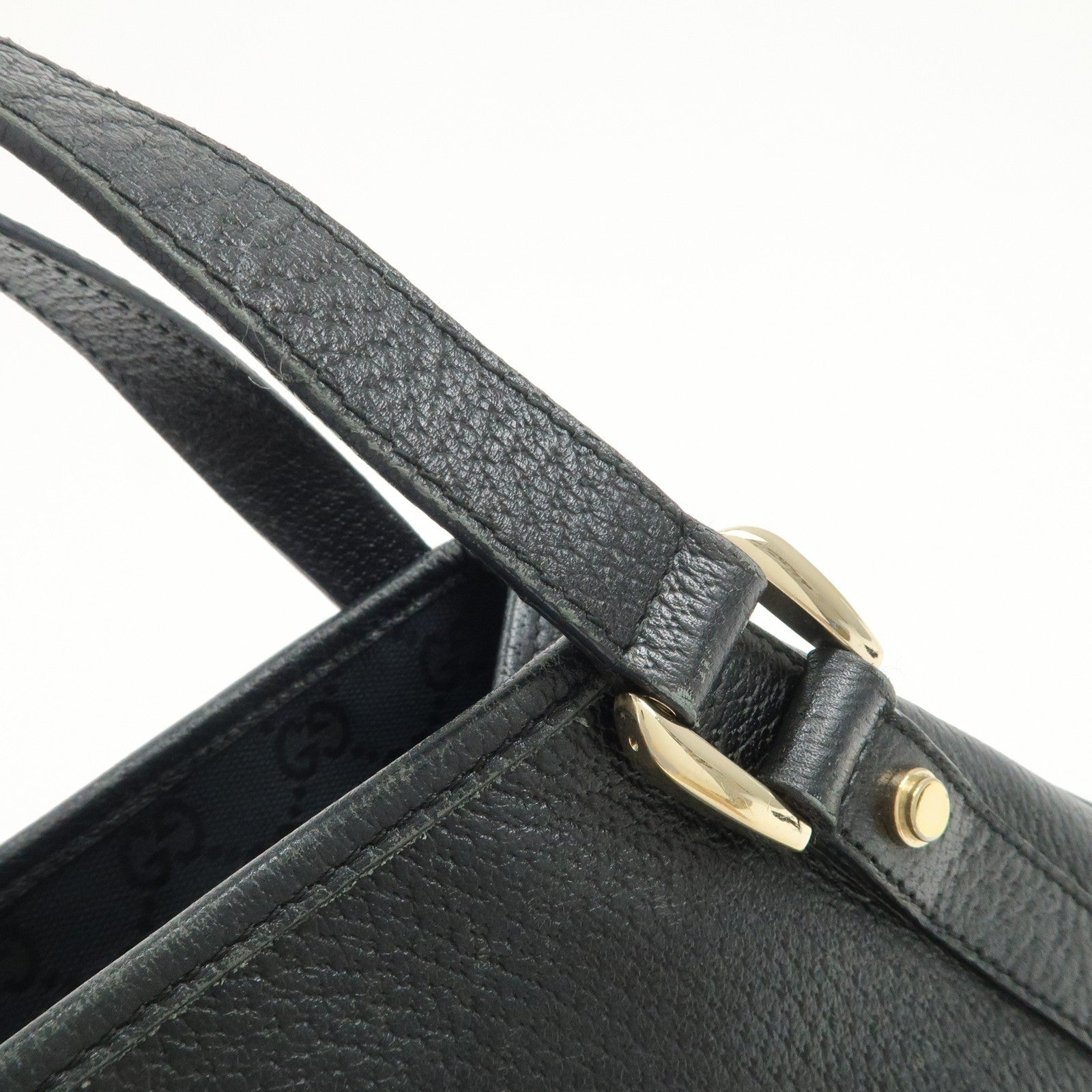Gucci Abbey Tote Bag - Black, Leather