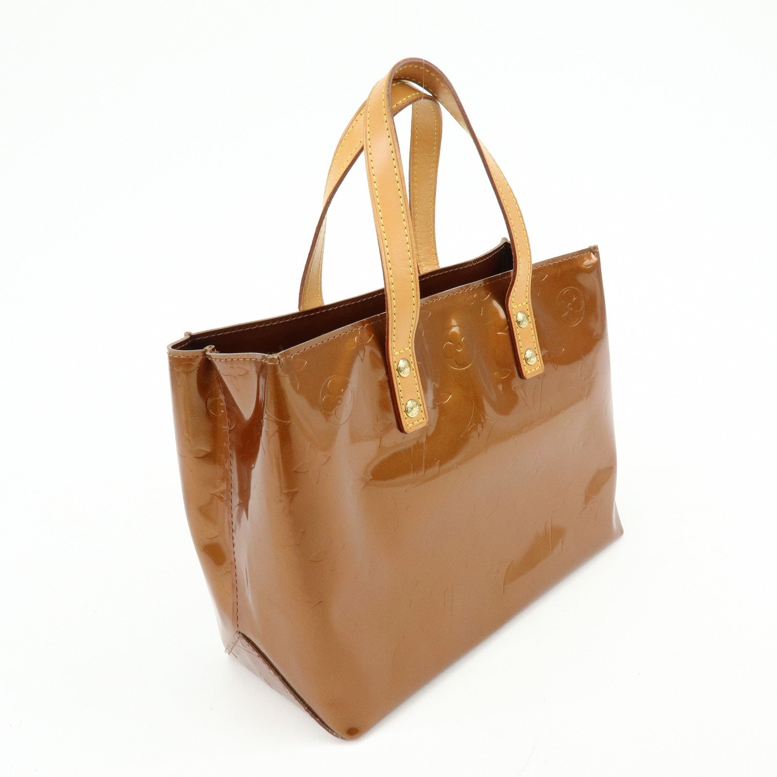 Louis Vuitton Hand Bag - Bronze, Vernis Leather