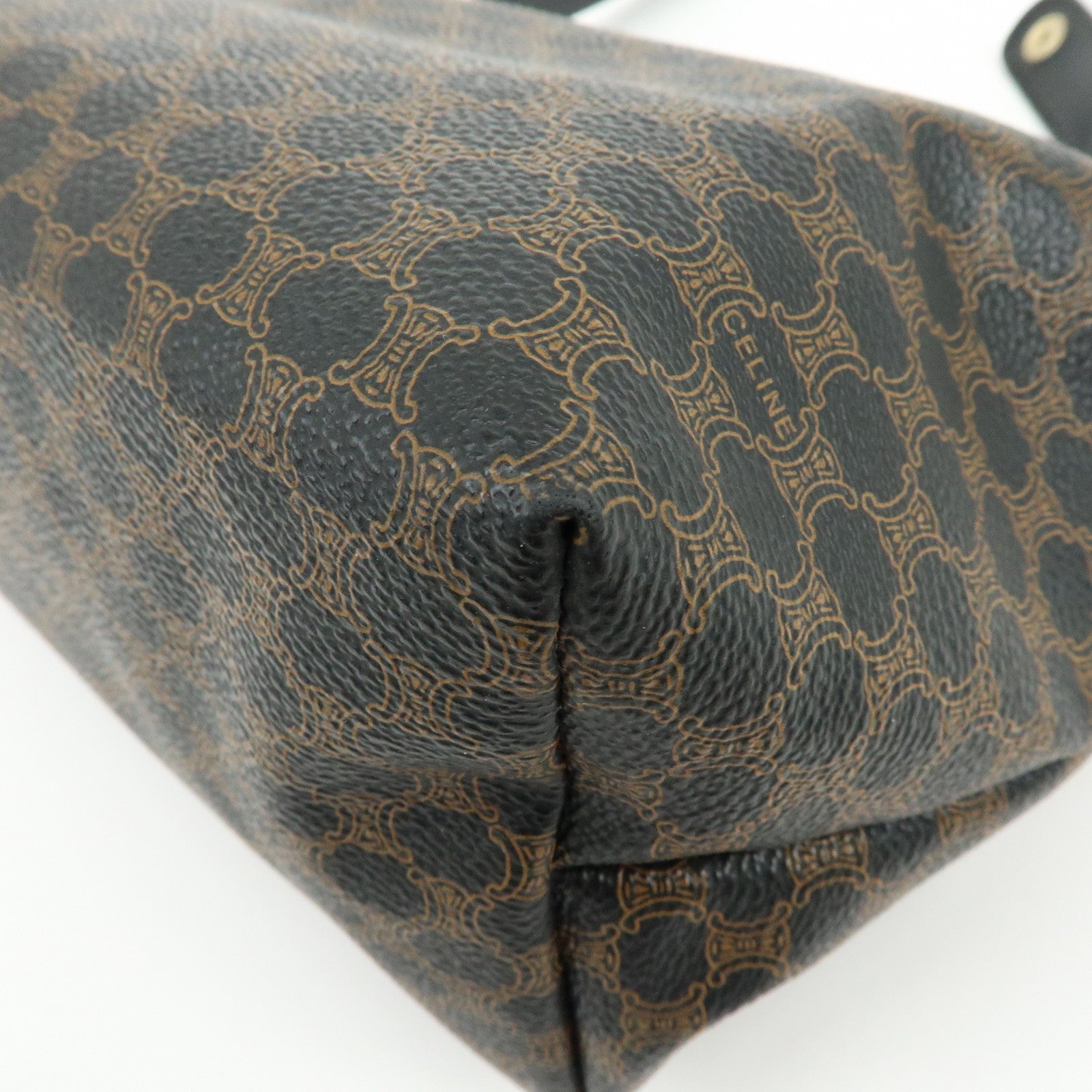Celine Hand Bag - Black, Brown, PVC, Leather