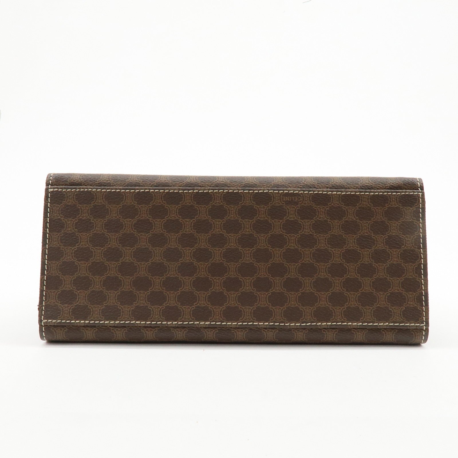 Celine Macadam 2Way Bag - Brown, PVC Leather