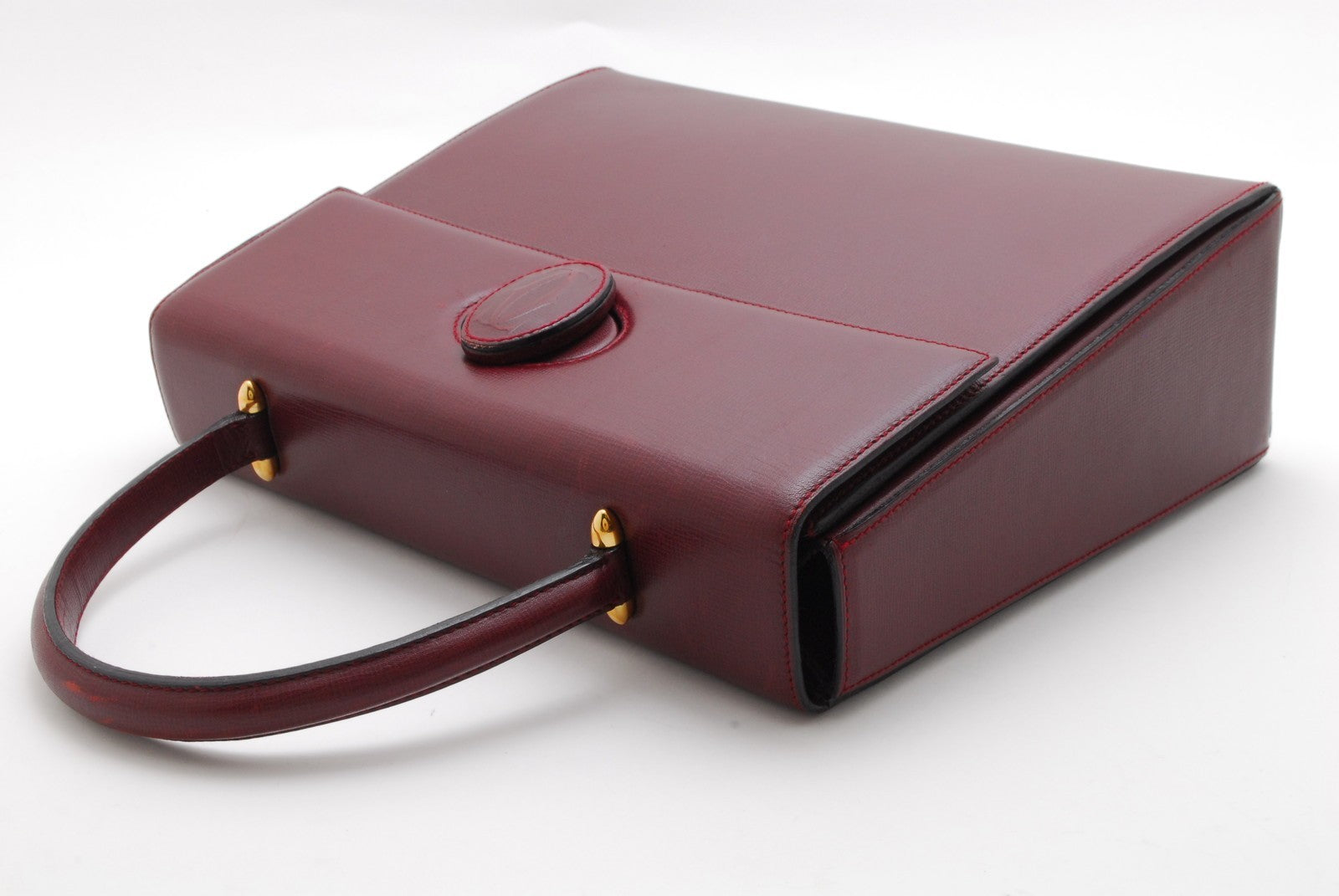 Cartier Must de Cartier Hand Bag - Bordeaux, Leather