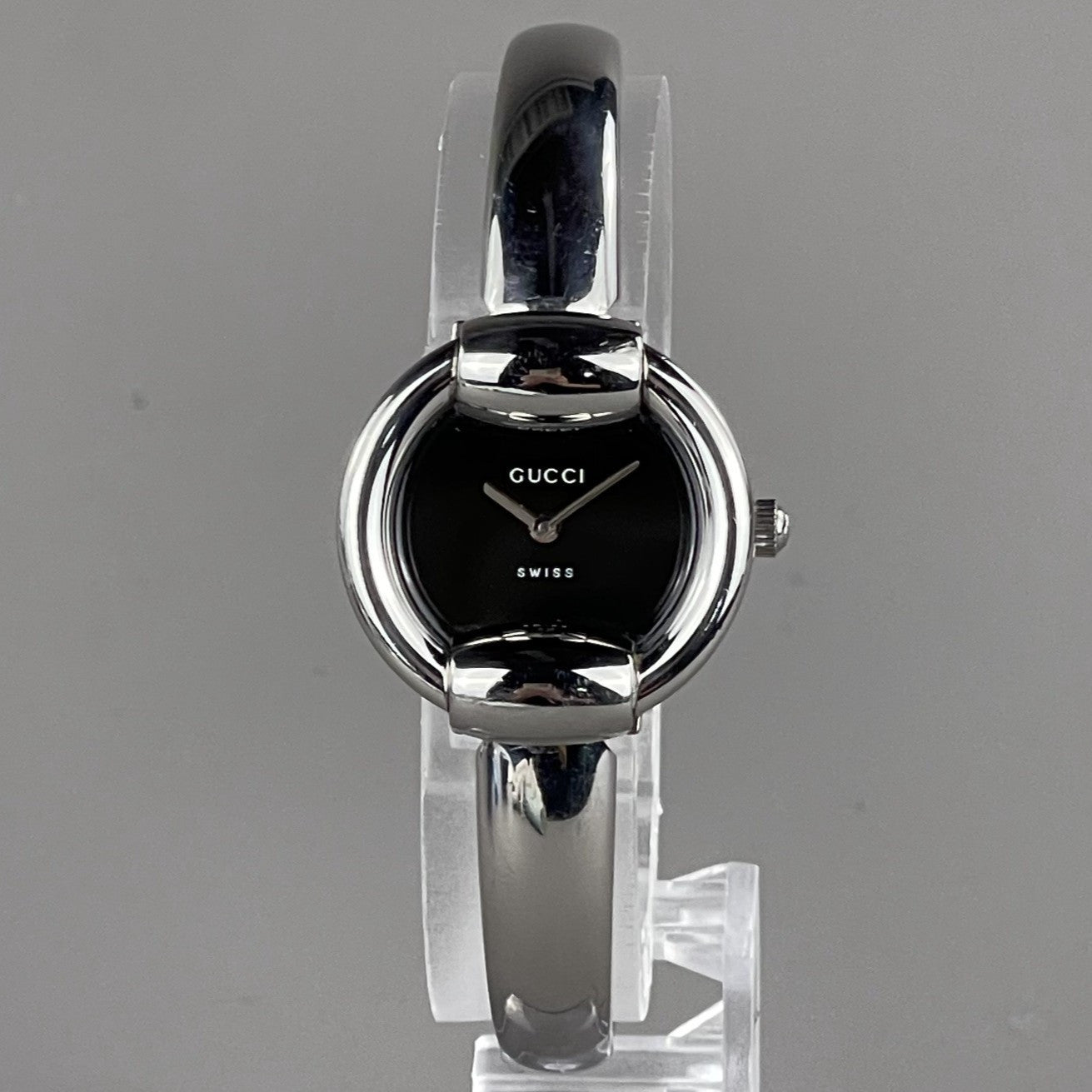 Gucci 1400L Wristwatch - Black, Stainless Steel