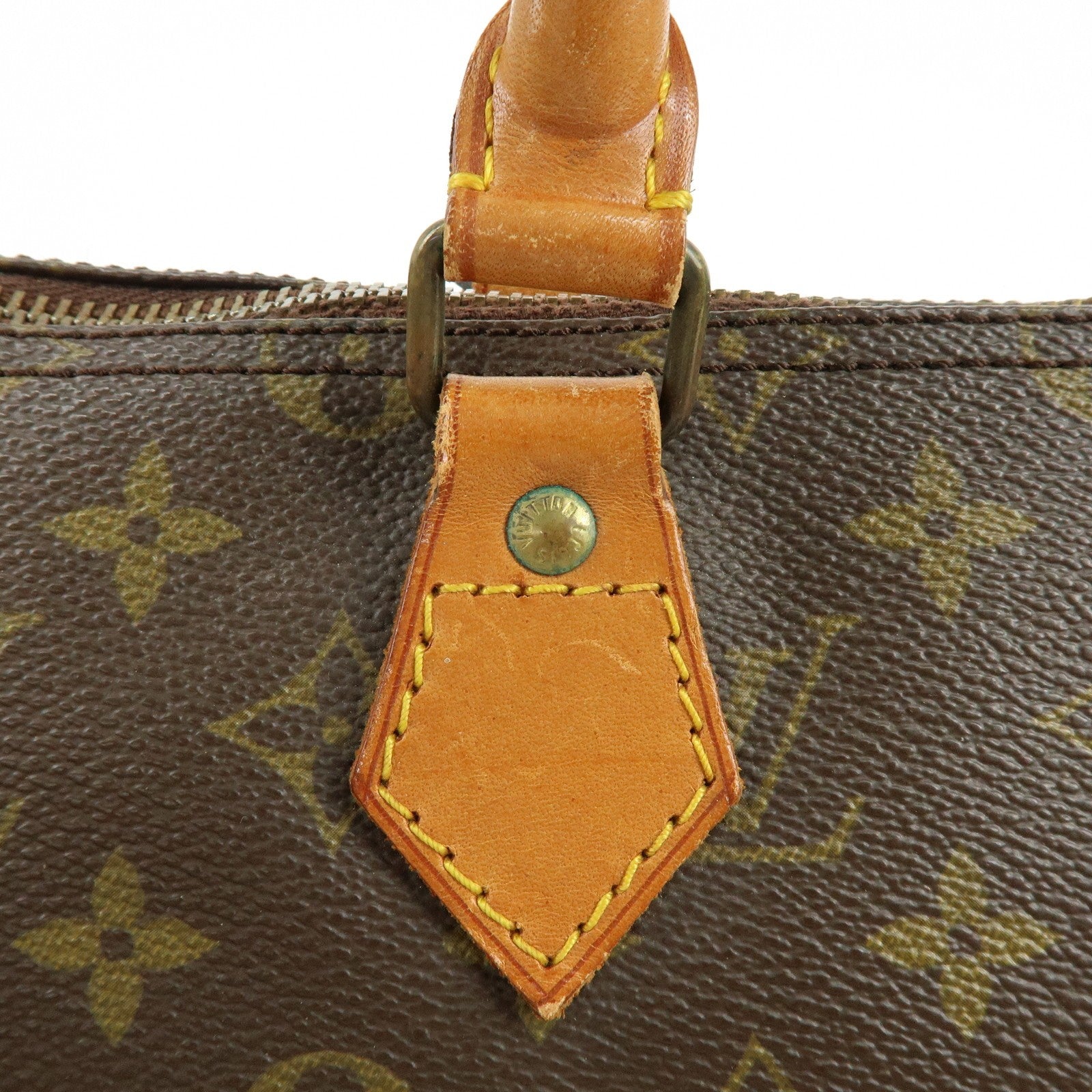 Louis Vuitton Speedy 35 Handbag - Brown, Monogram Canvas, Leather