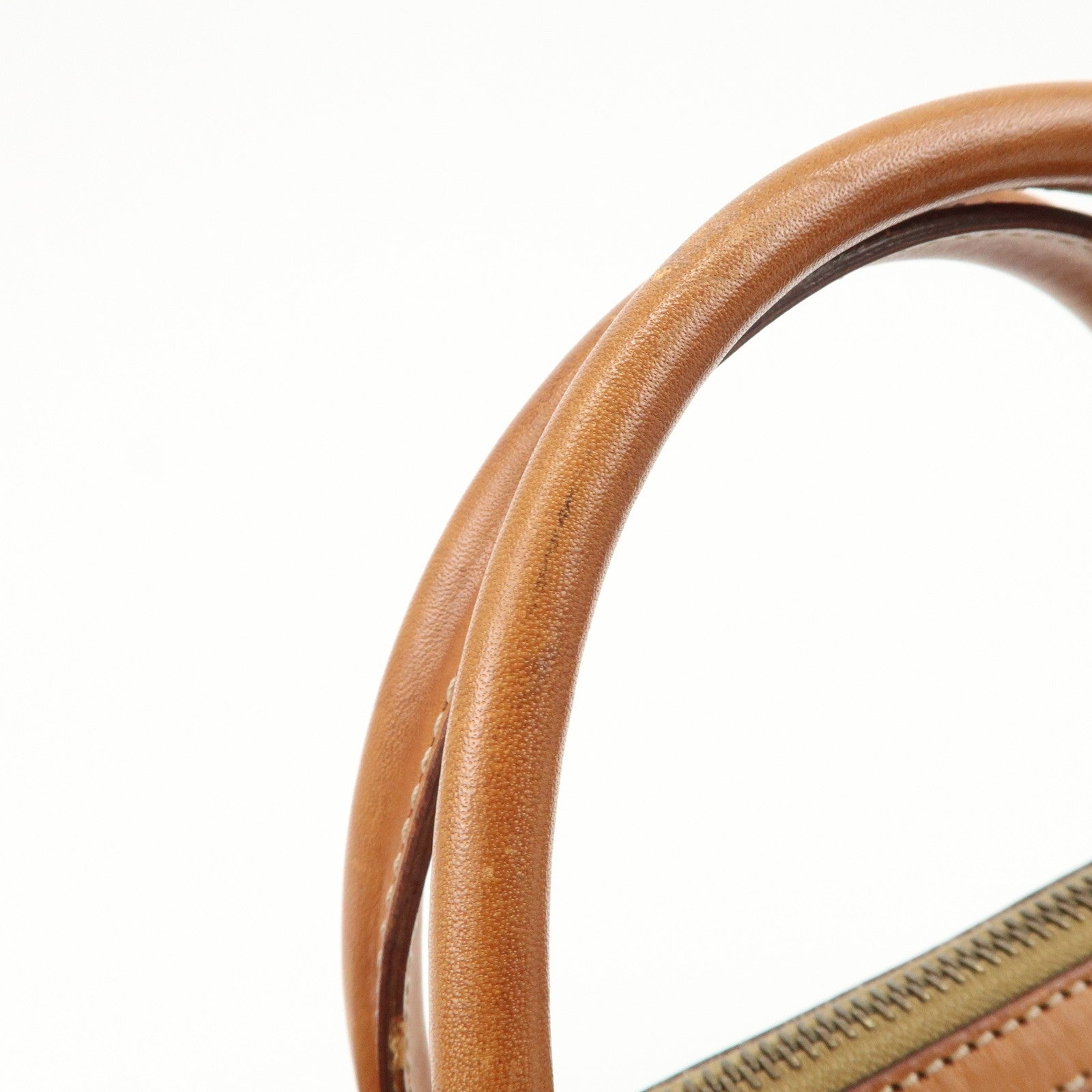 Celine Macadam Hand Bag - Brown, PVC Leather