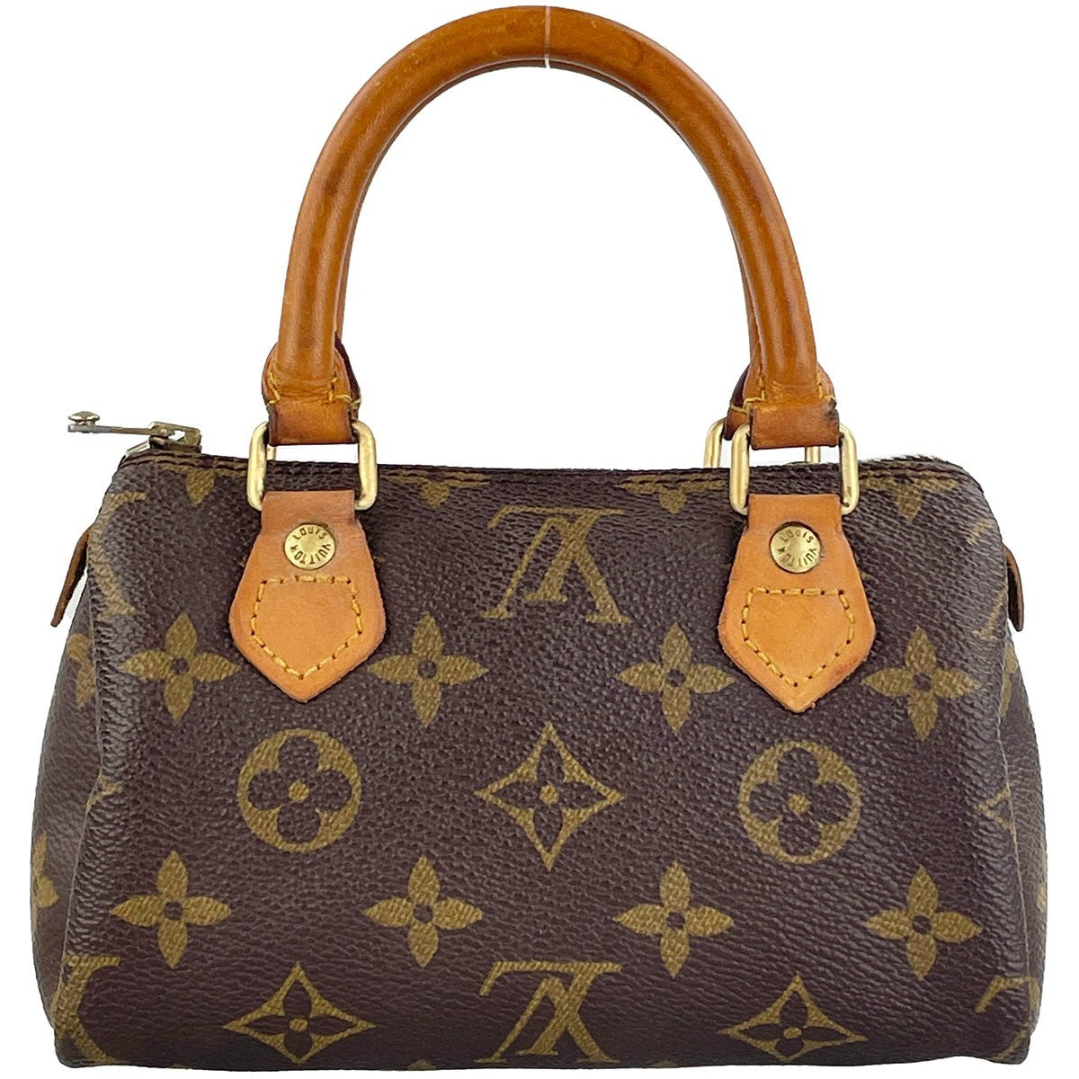Louis Vuitton Mini Speedy Handbag - Brown, Leather