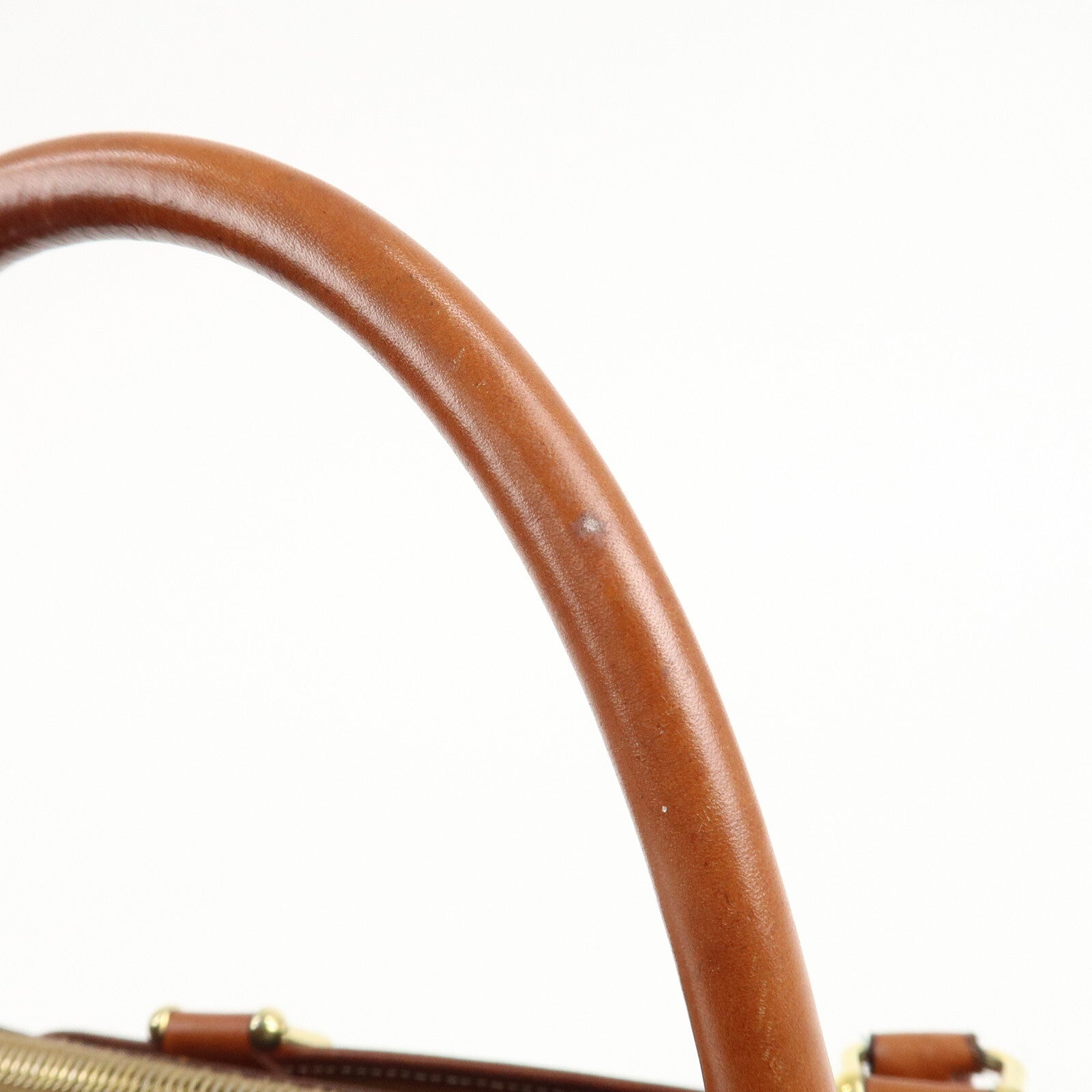 Celine Macadam PVC Leather Boston Bag - Brown, PVC, Leather