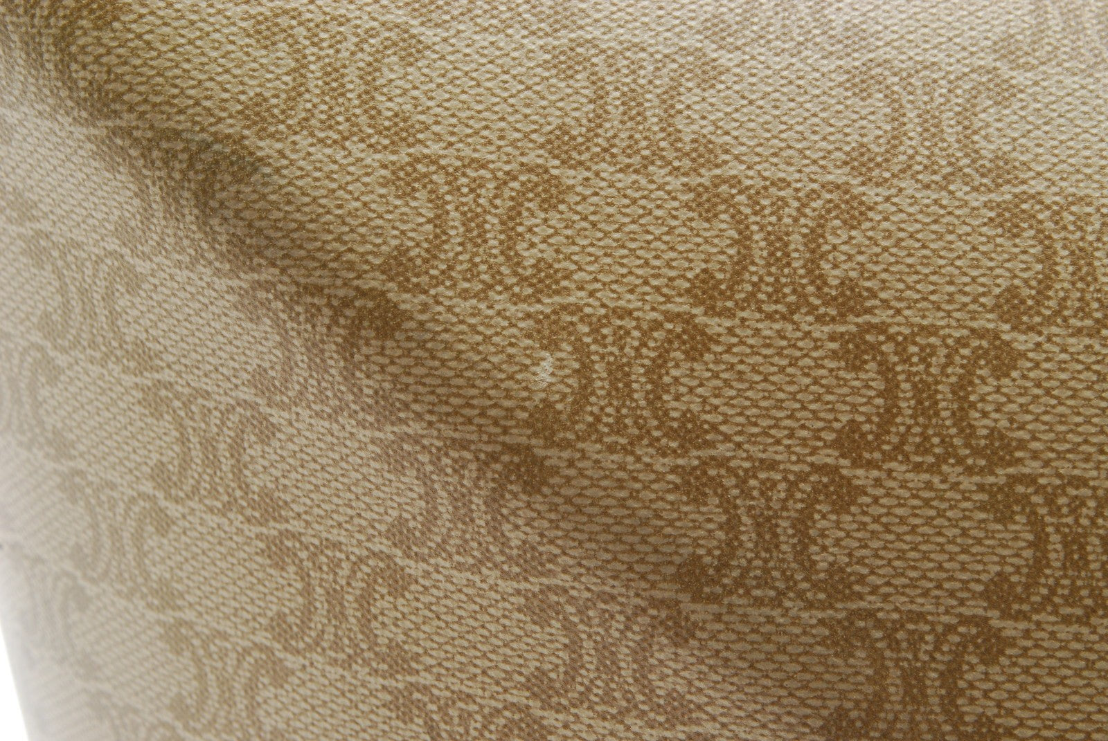 Celine Macadam Handbag - Beige, PVC