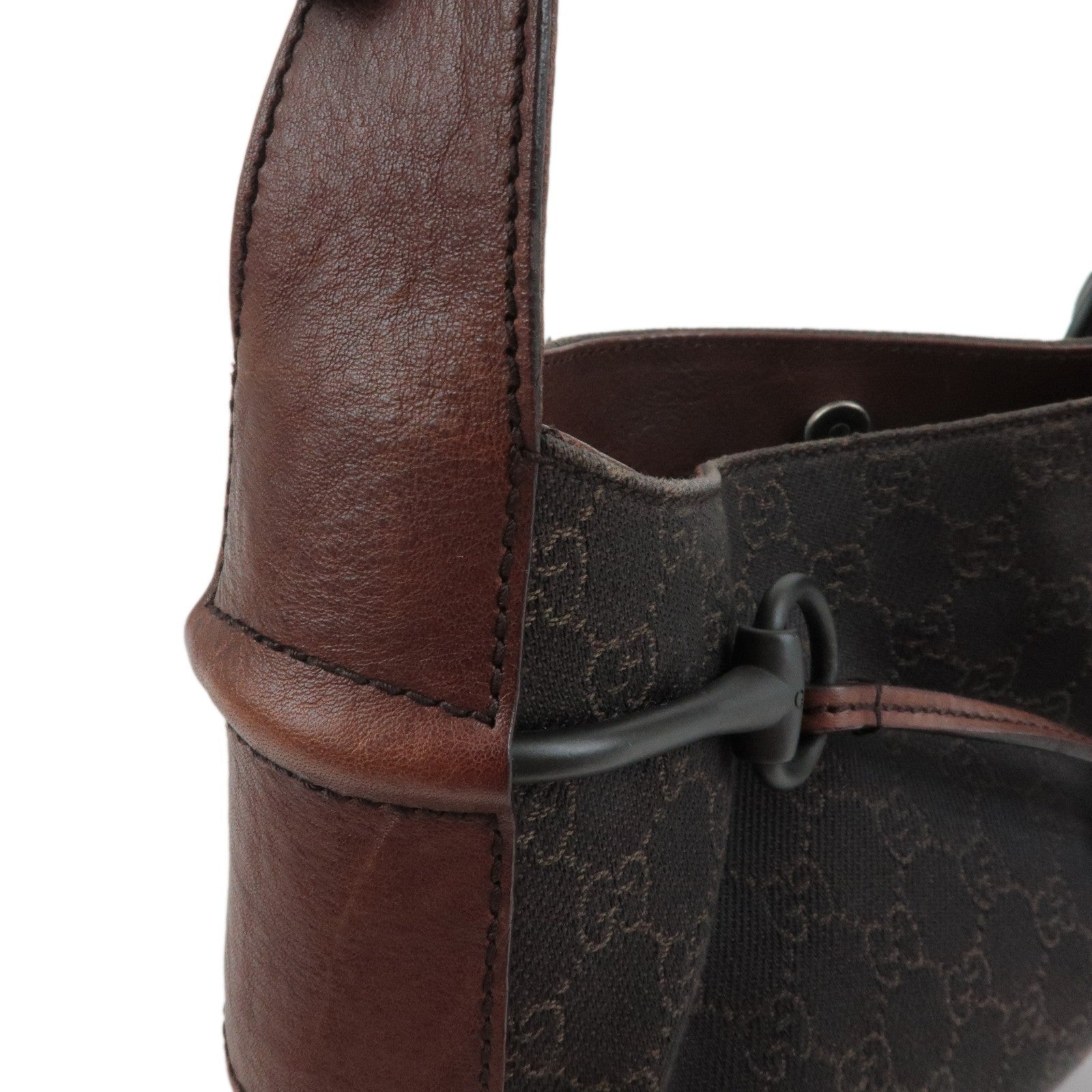 Gucci Shoulder Bag - Dark Brown, Leather