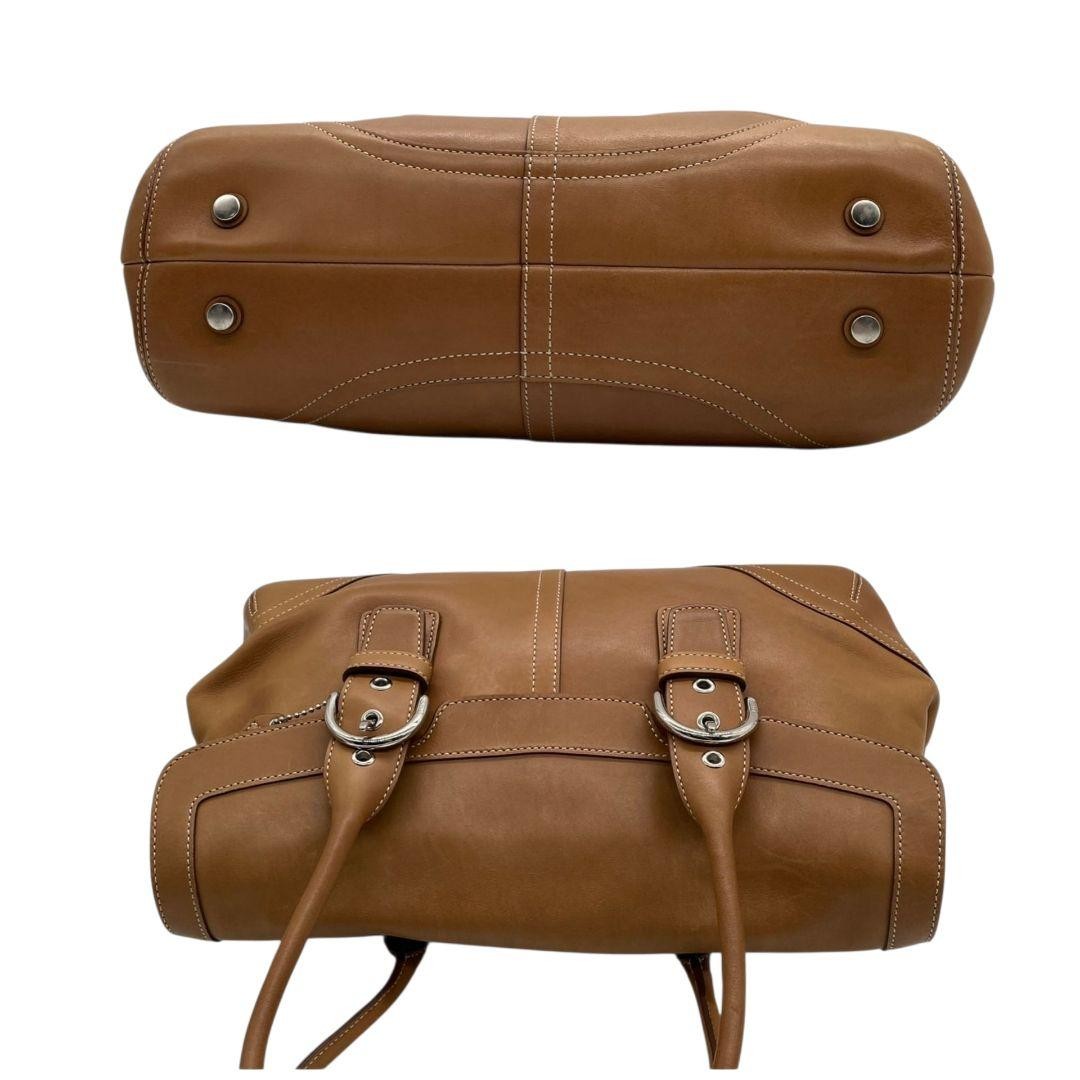 Coach 9636 Handbag - Brown, Leather