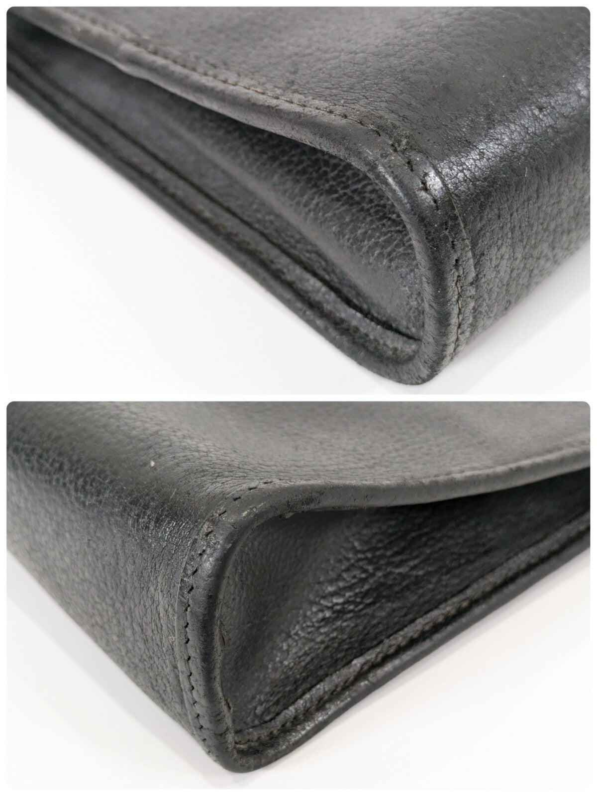Gucci Clutch Second Bag - Black, Leather