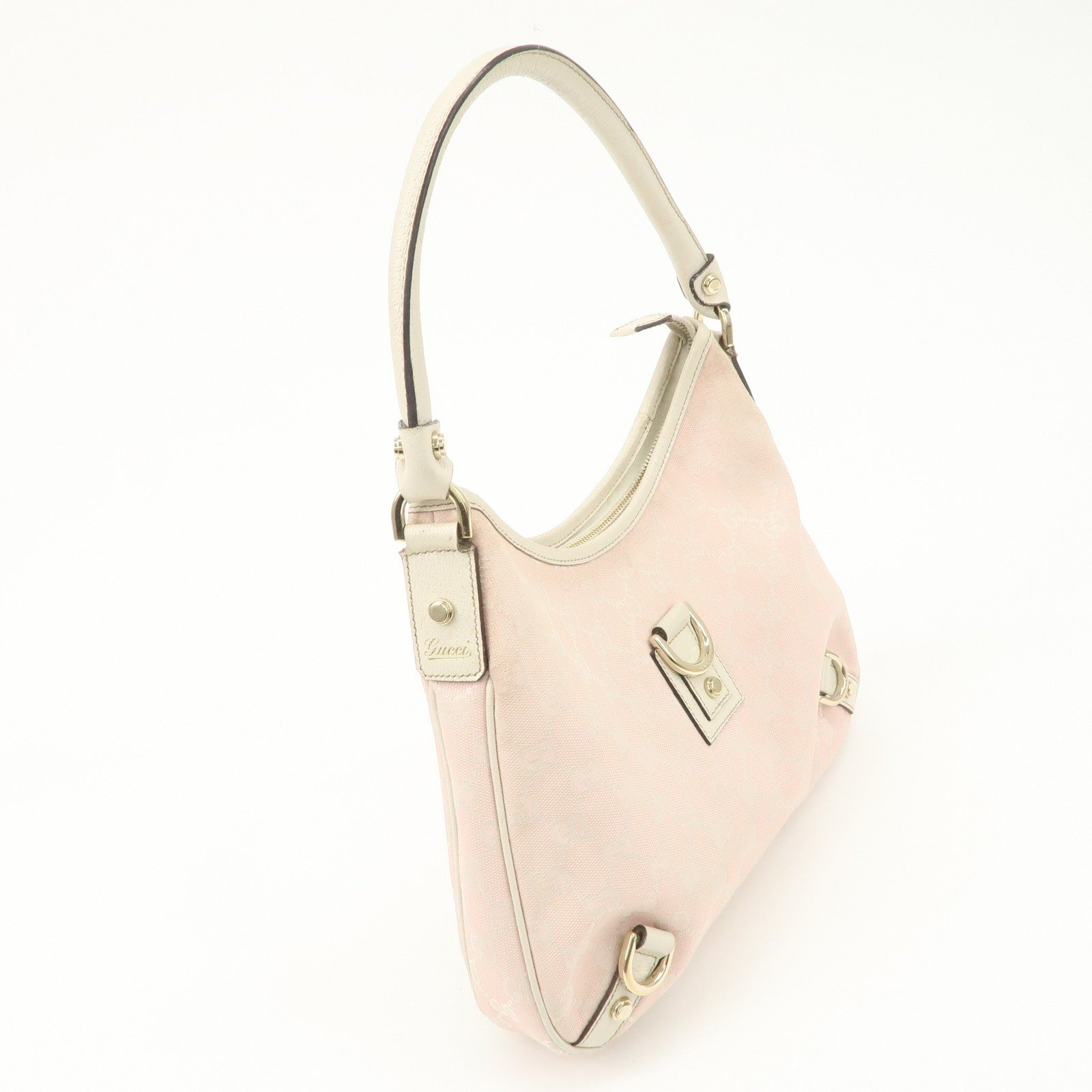 Gucci Shoulder Bag - Pink, Ivory, Canvas