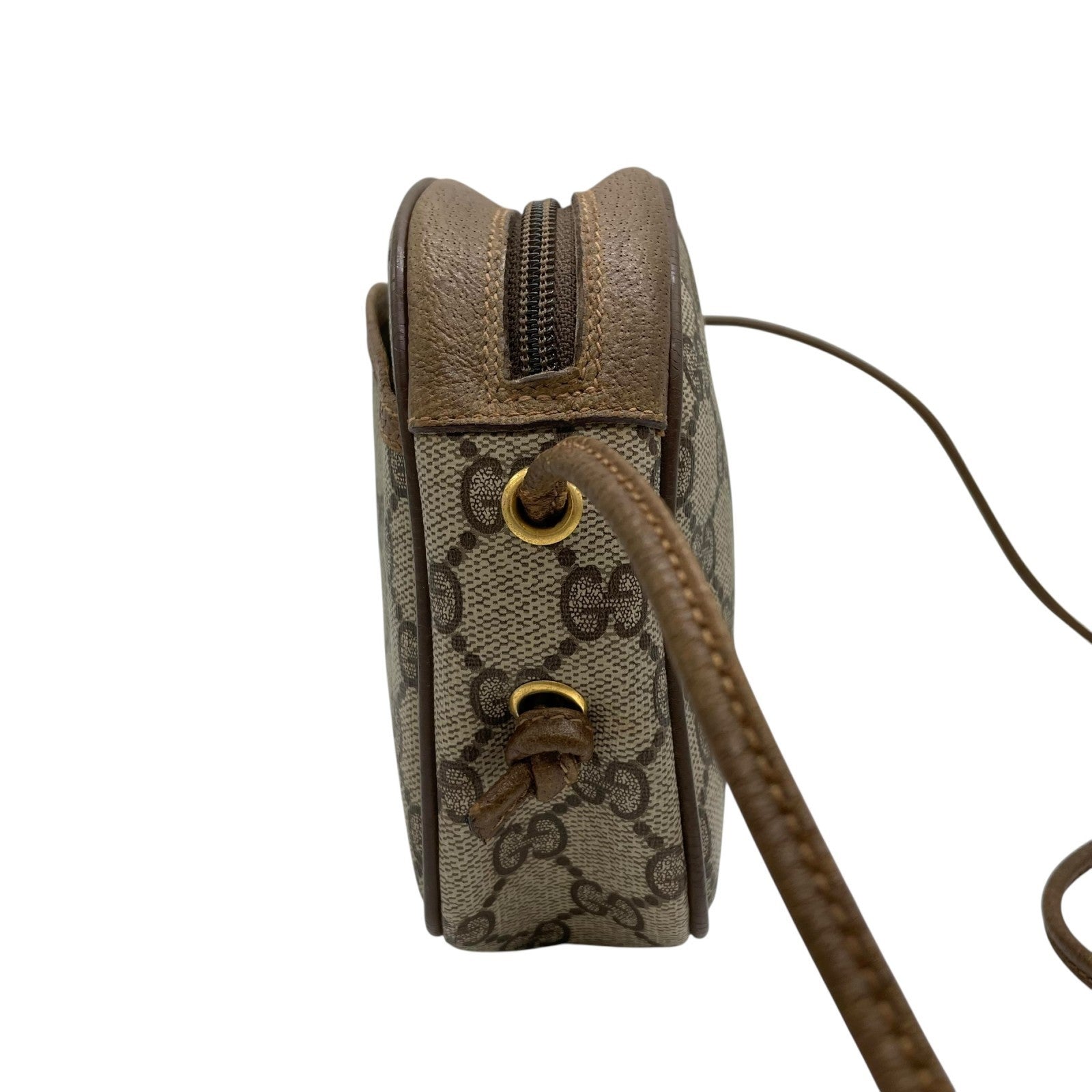 Gucci GG Supreme Shoulder Bag - Brown, PVC Leather