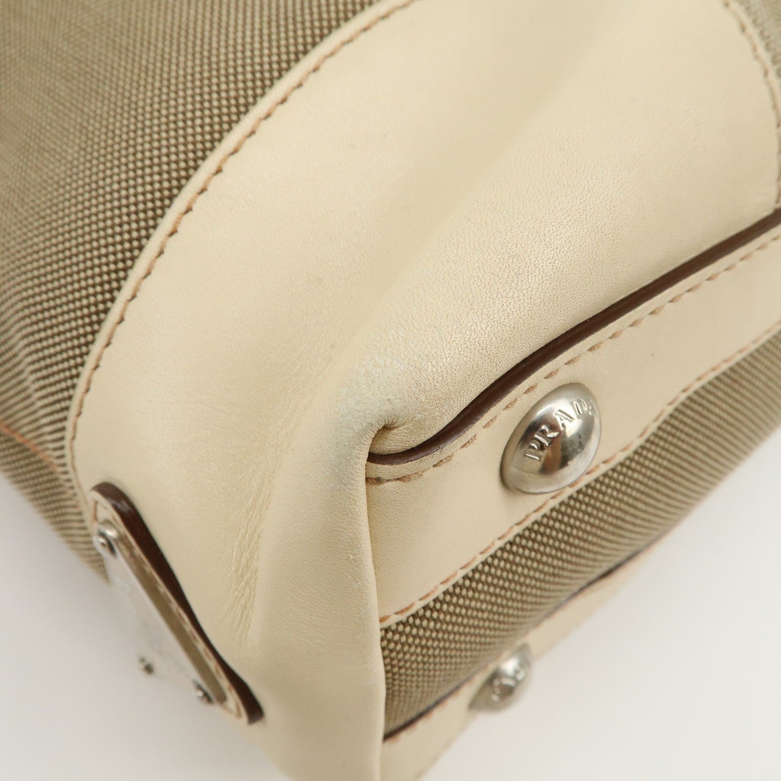 Prada Shoulder Bag - Beige, Leather