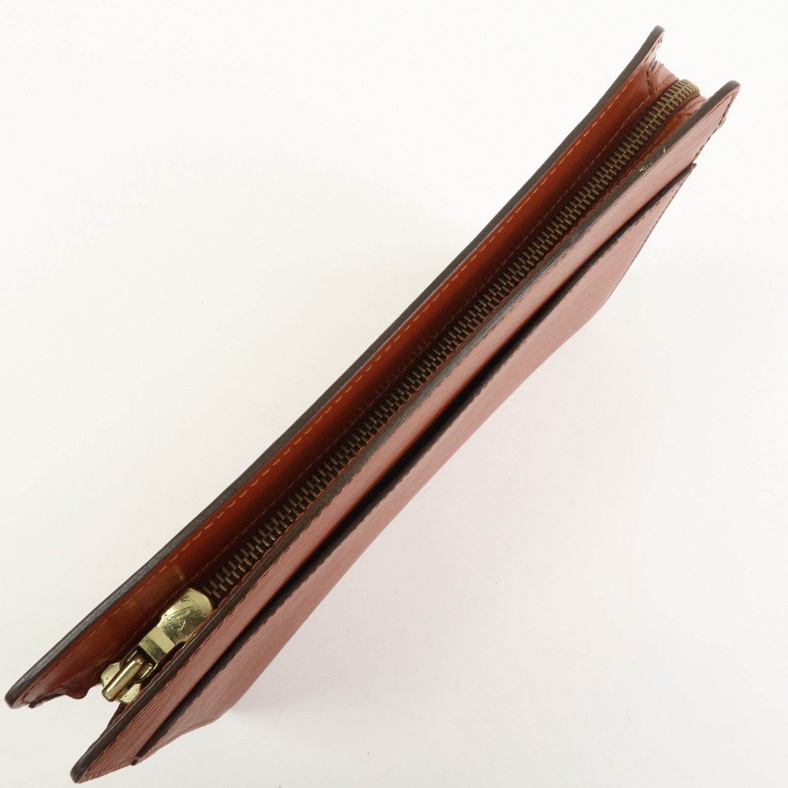 Louis Vuitton Epi Pochette Homme Clutch Bag - Kenya Brown, Epi Leather