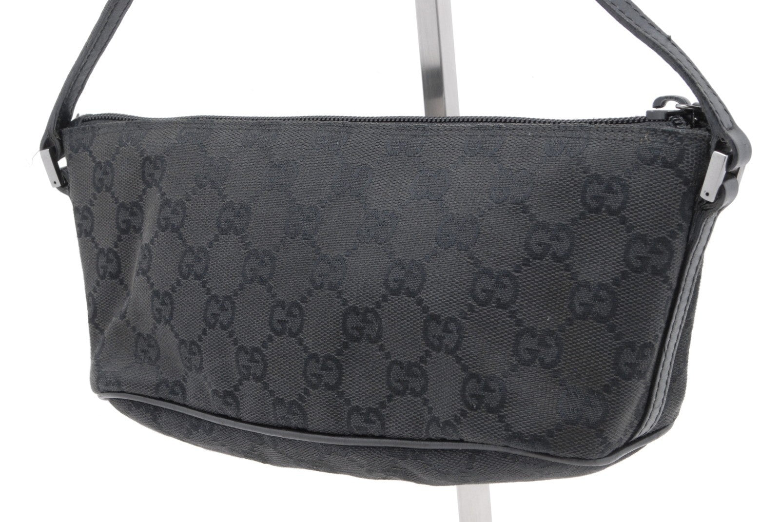 Gucci Accessory Pouch Handbag - Black, Canvas