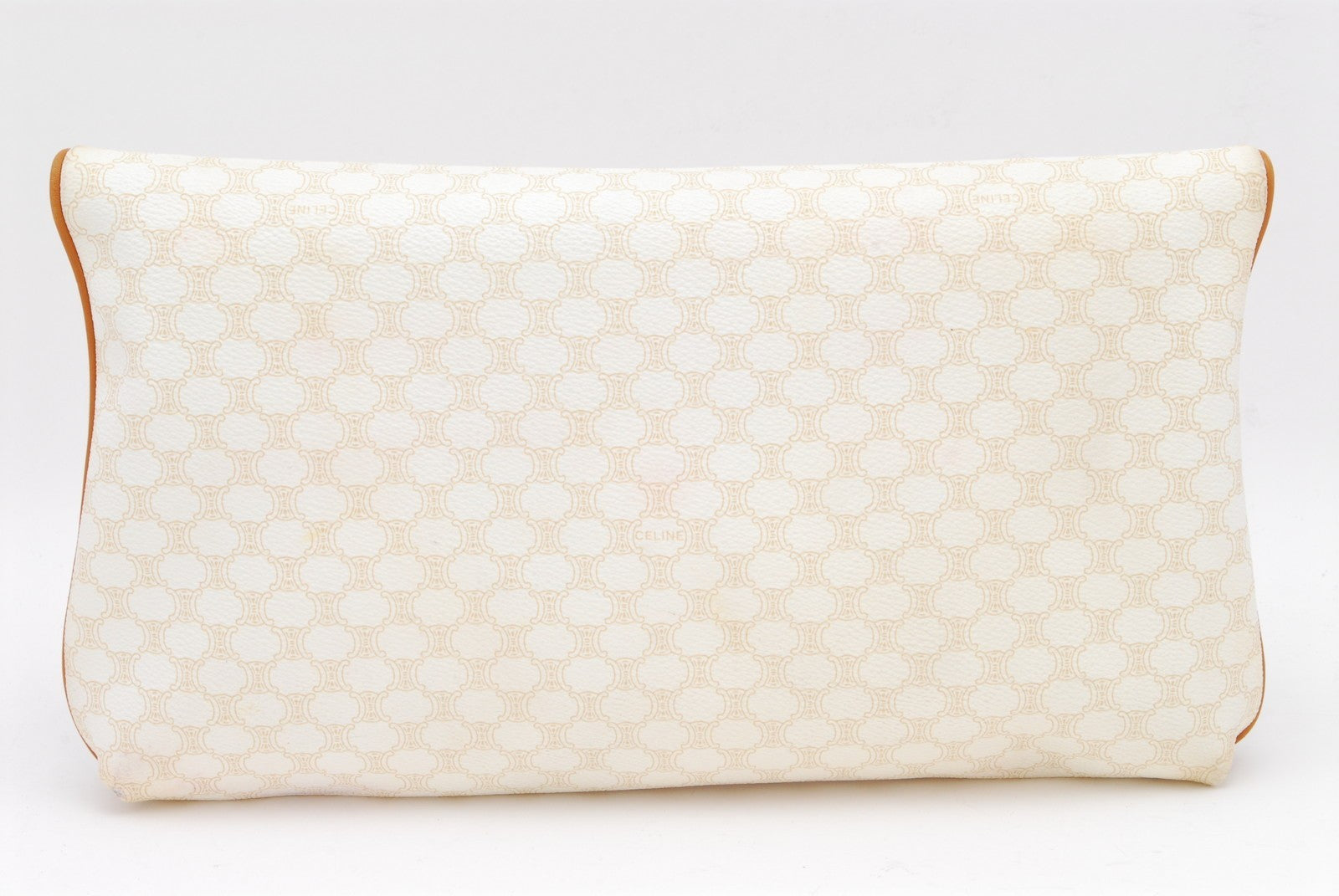 Celine Macadam Clutch - Beige, PVC Leather