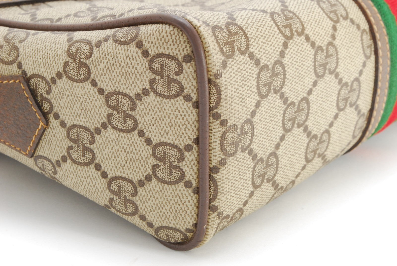 Gucci Sherry Line GG Vintage Shoulder Bag - Brown, PVC Leather