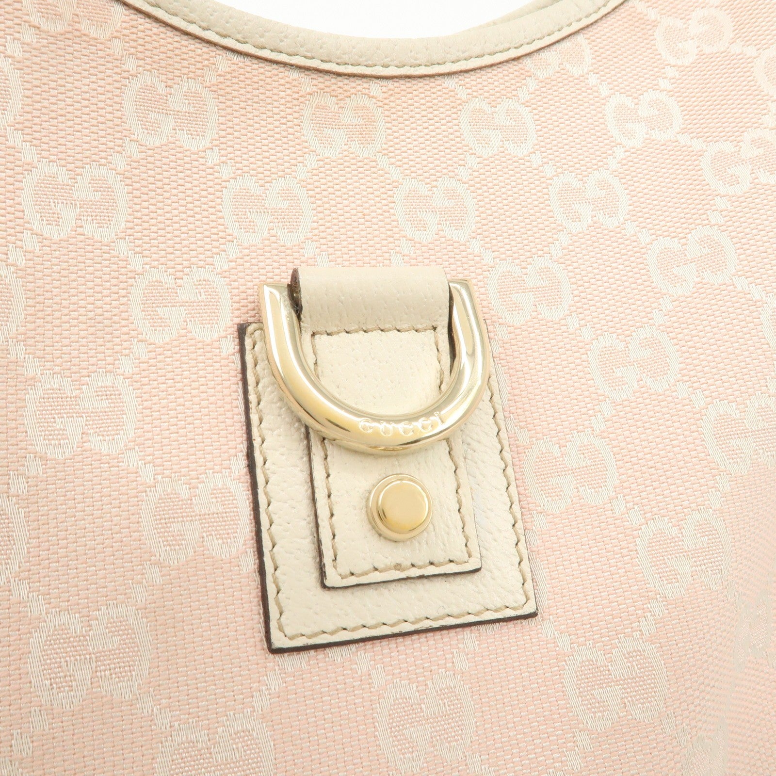 Gucci Shoulder Bag - Pink, Ivory, Canvas