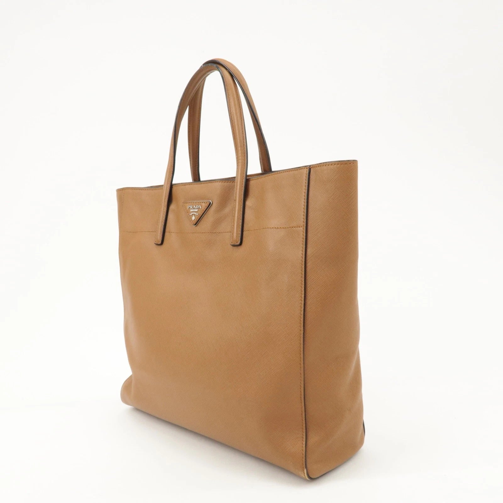 PRADA 2 way bag - Brown, Leather
