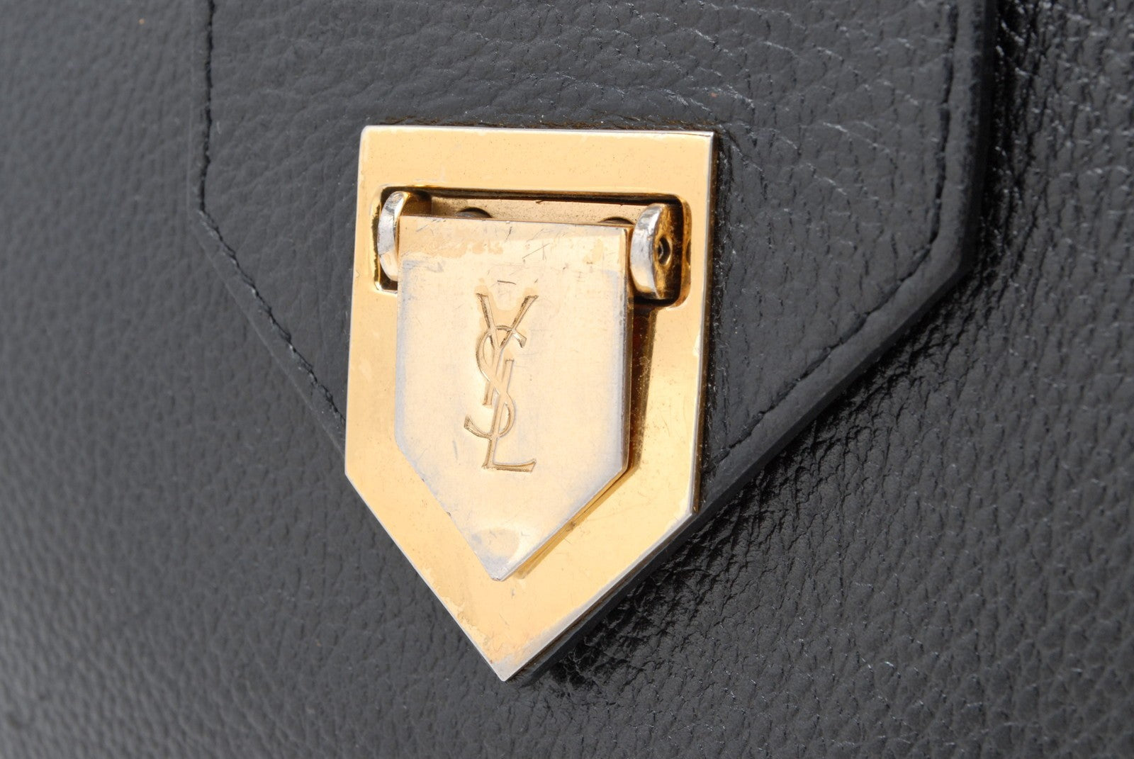 Saint Laurent Cassandra Crossbody Bag - Black, Leather
