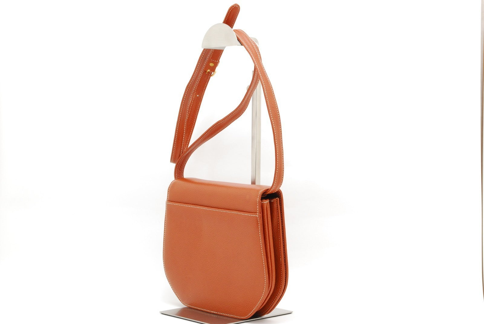 Saint Laurent Yves Cassandra Shoulder Bag - Brown, Leather