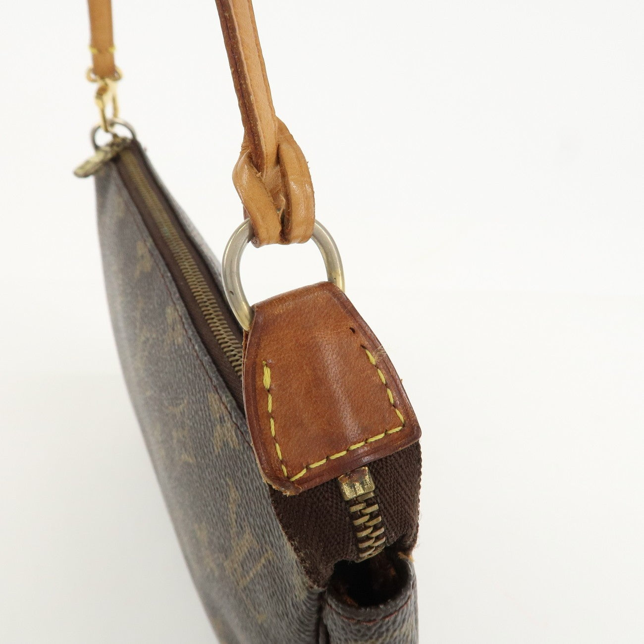 Louis Vuitton Pochette Hand Bag - Brown, Canvas