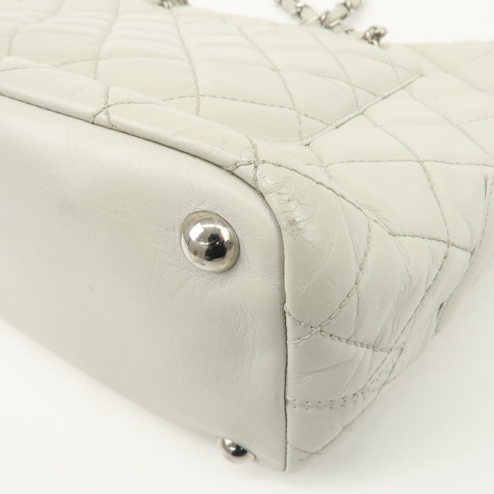 Chanel A34318 Shoulder Bag - Ivory, Leather