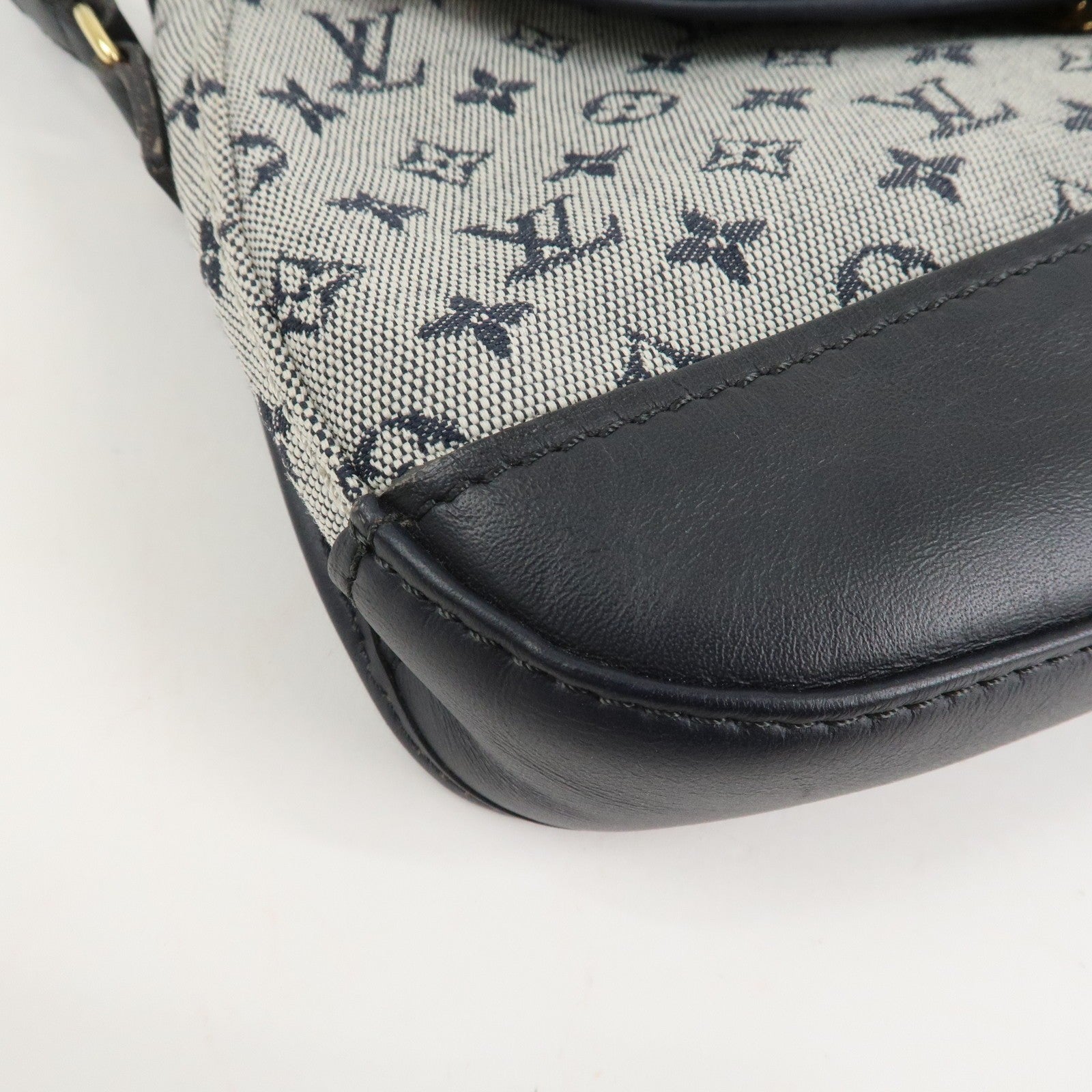 Louis Vuitton Mini Marjorie Shoulder Bag - Navy, Canvas