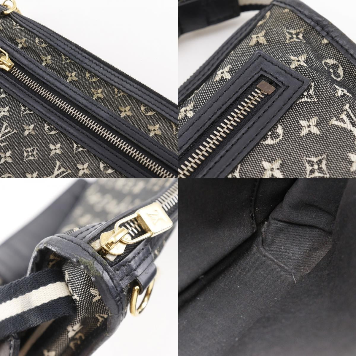 Louis Vuitton Catrain Shoulder Bag - Black, Monogram Mini Canvas
