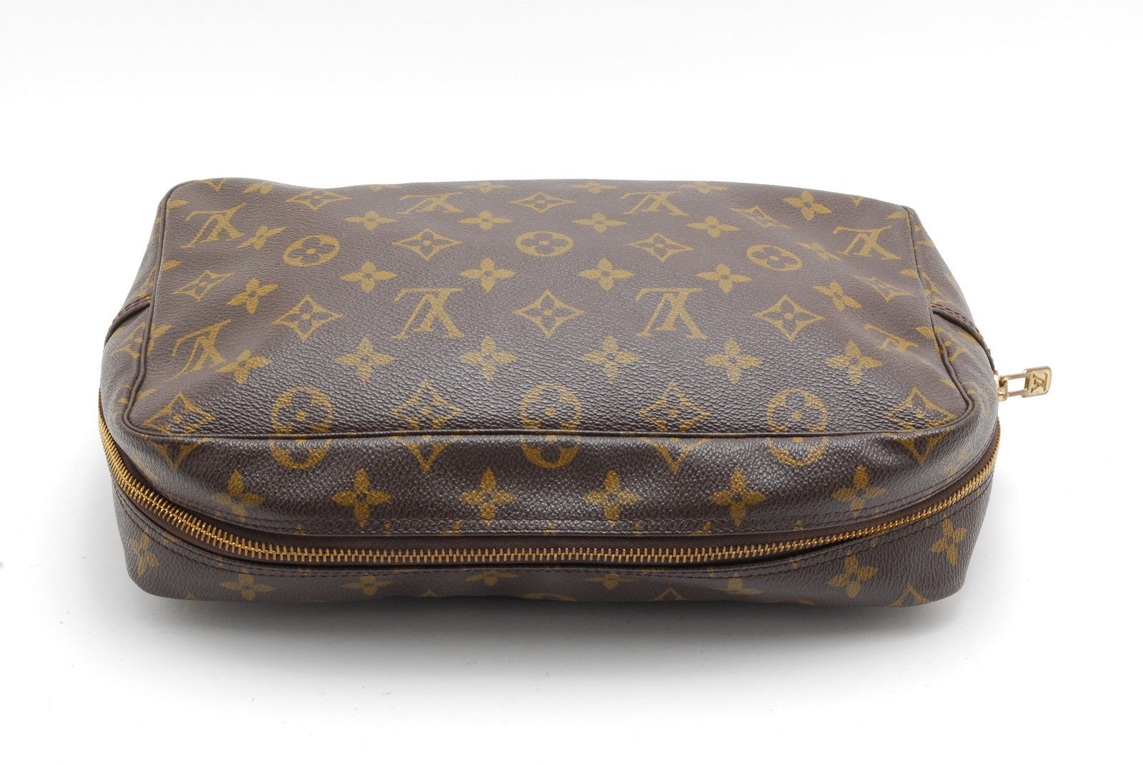 Louis Vuitton Trousse Toilette 28 Clutch - Brown, Leather
