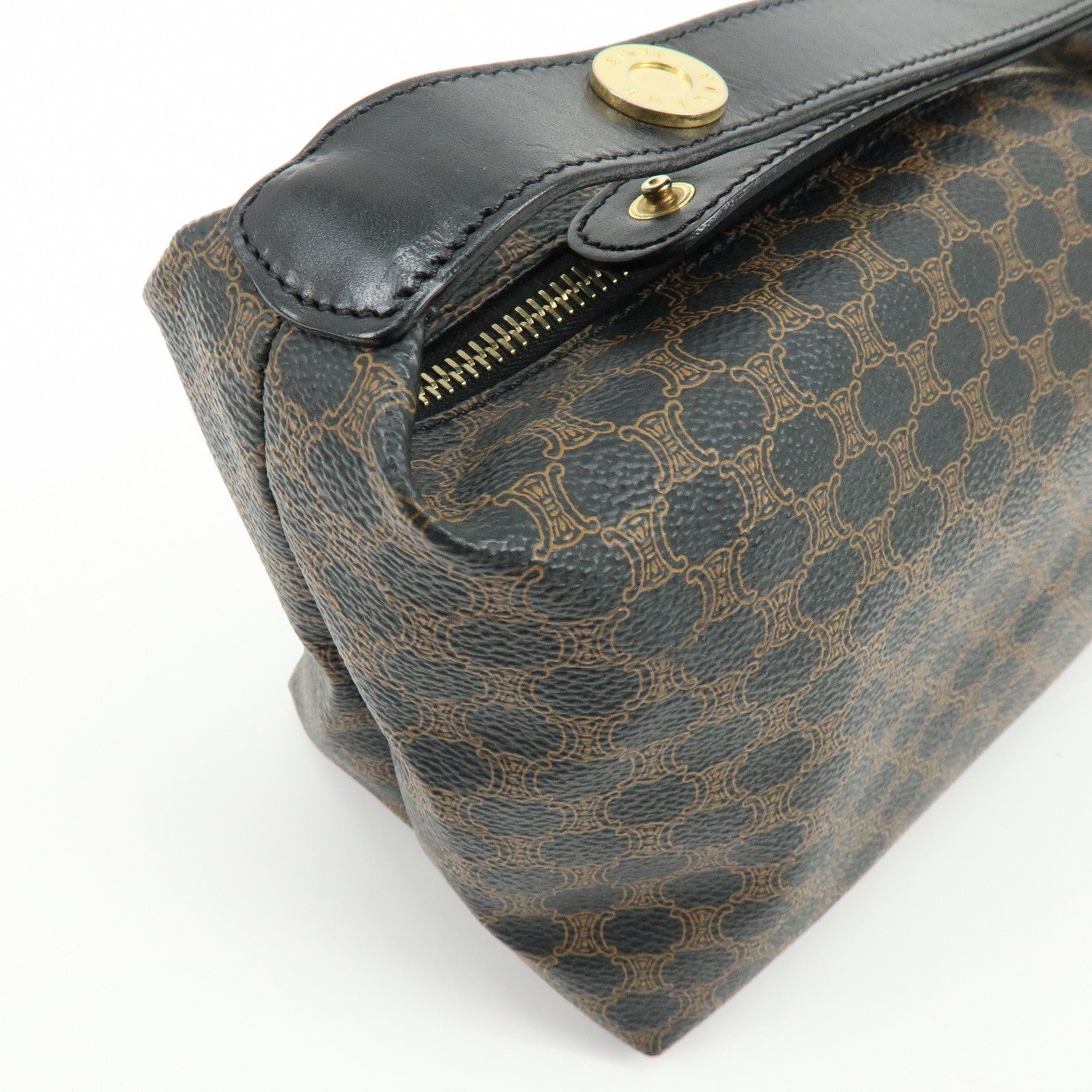 Celine Hand Bag - Black, Brown, PVC, Leather