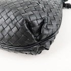 Bottega Veneta Intrecciato Leather Shoulder Black Bag