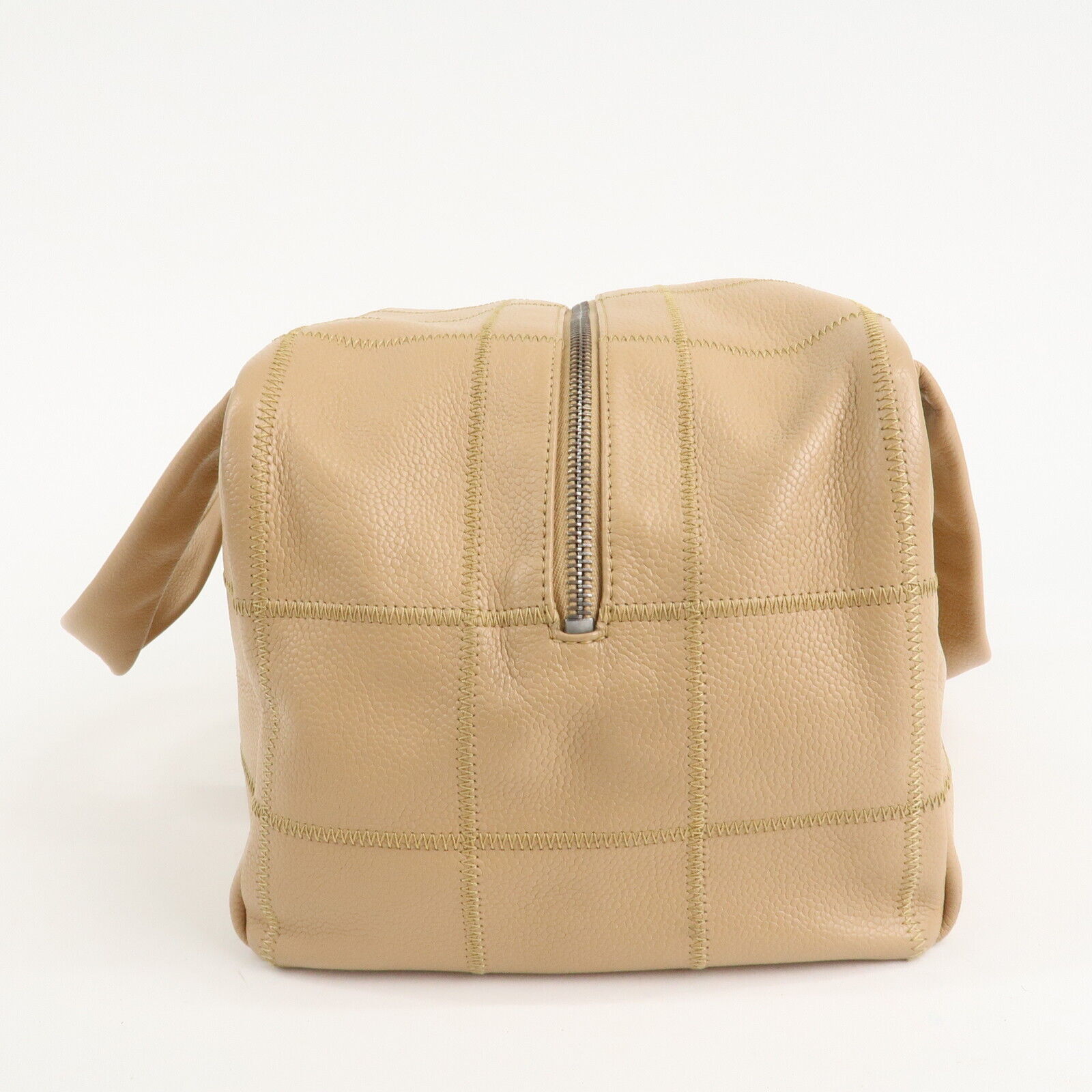 Chanel Chocolate Bar CaviarSkin Boston Bag