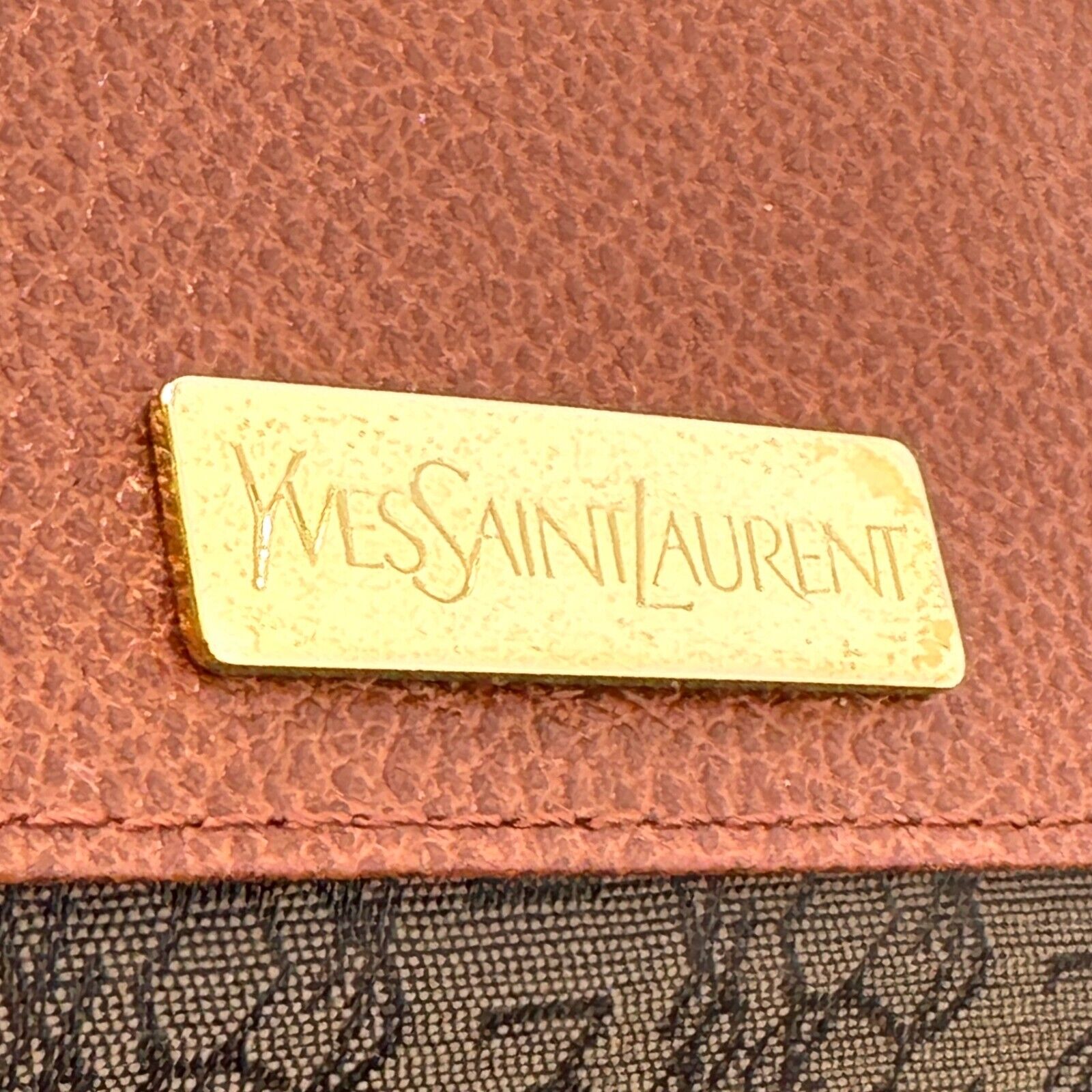 Yves Saint Laurent YSL Vintage Shoulder Bag - Brown Leather