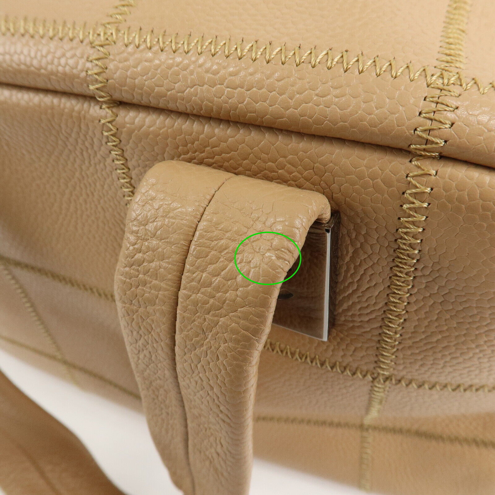 Chanel Chocolate Bar CaviarSkin Boston Bag
