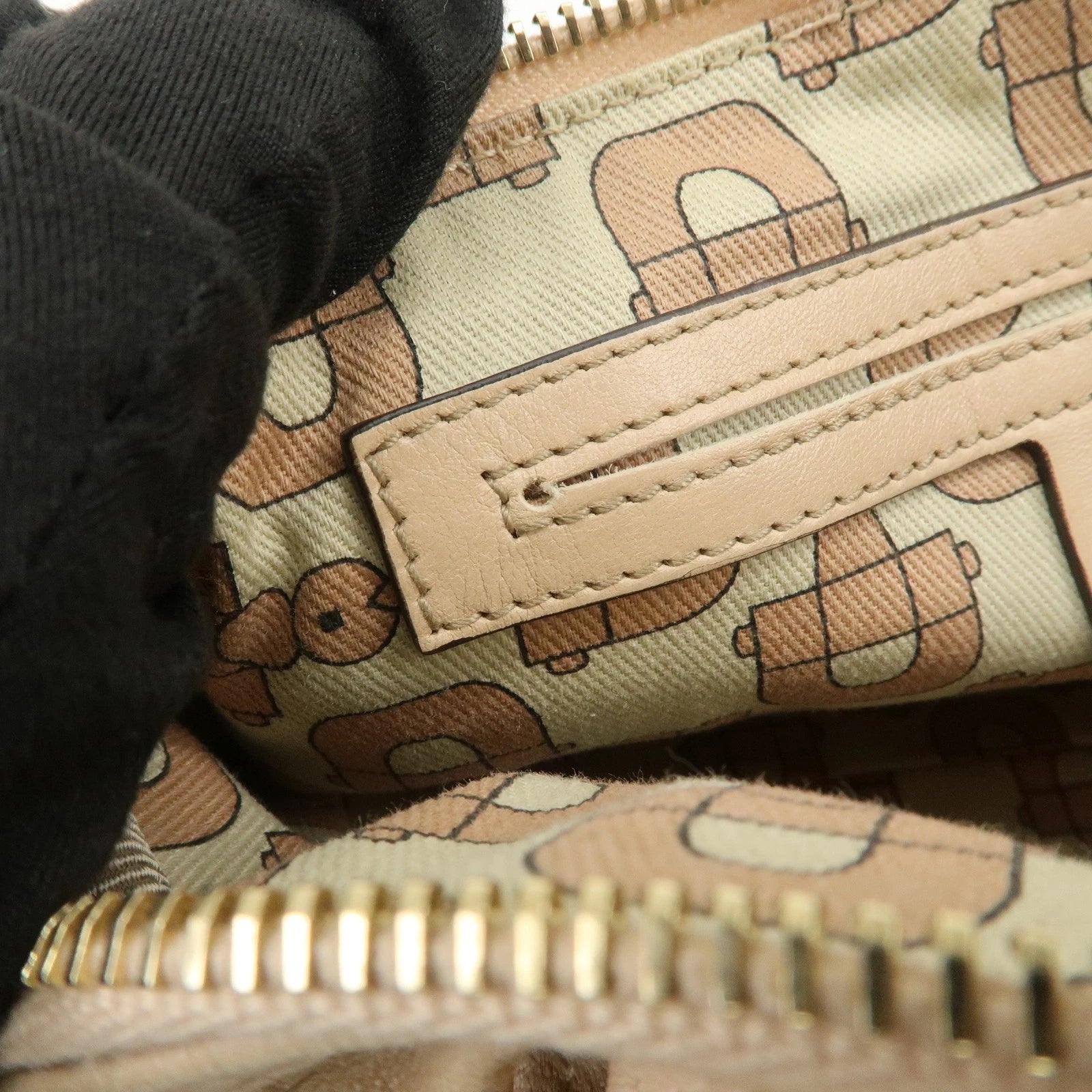 Gucci Mini Boston Bag - Pink Beige, Guccissima Leather