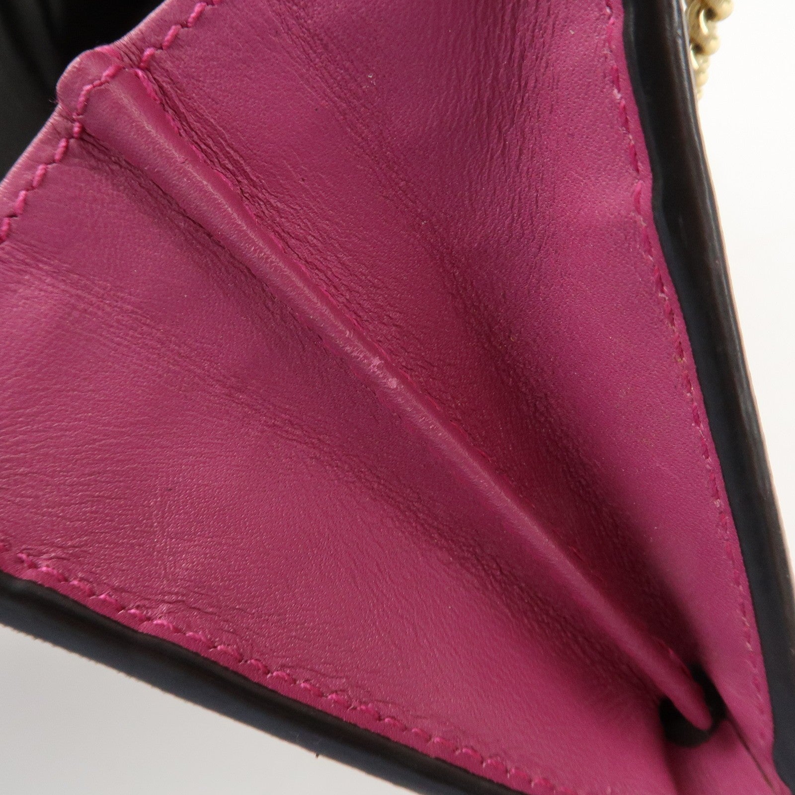 Gucci GG Supreme Leather Canvas Padlock Chain