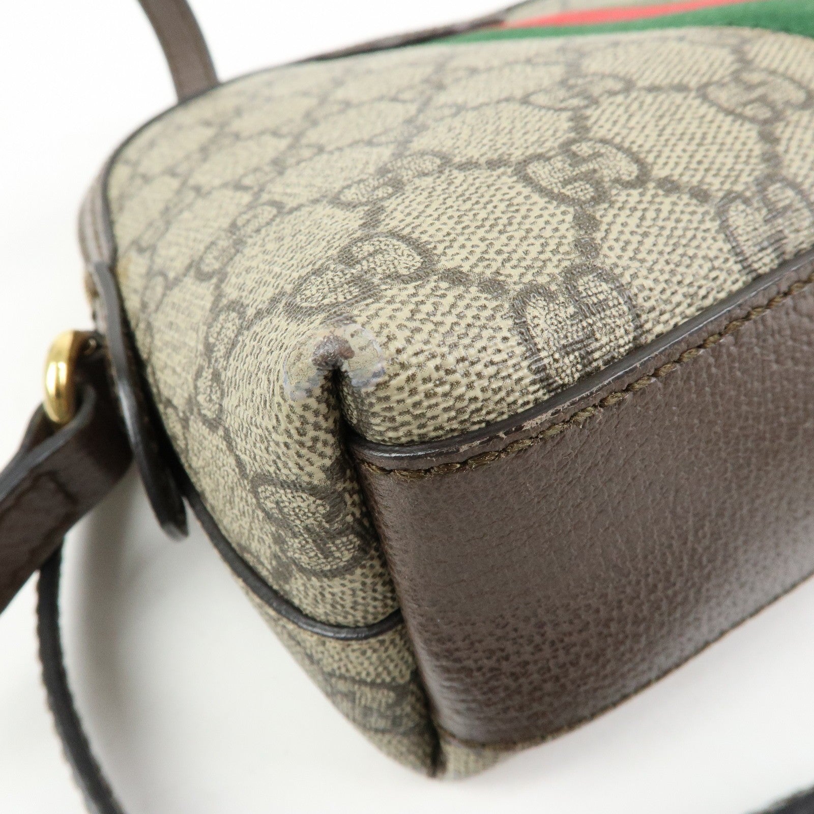 Gucci Shoulder Bag - Beige, GG Supreme Leather
