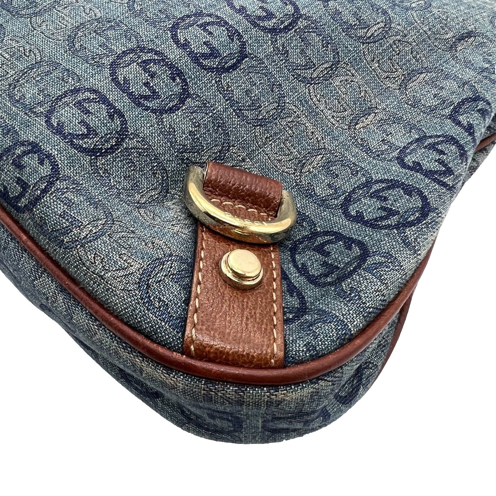 Gucci Abby Hobo Shoulder Bag Denim