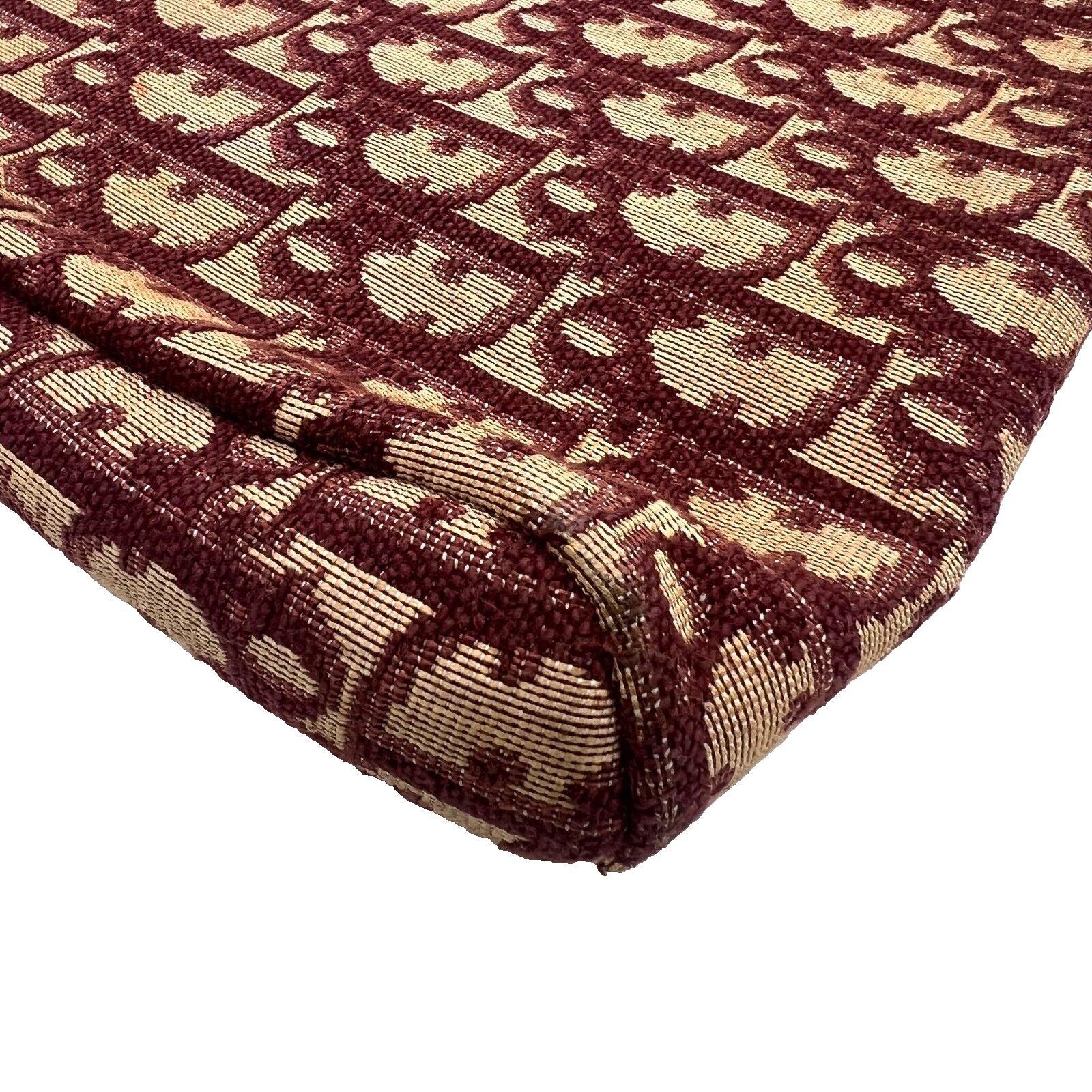 Christian Dior Trotter Clutch Bag Pouch Canvas Bordeaux