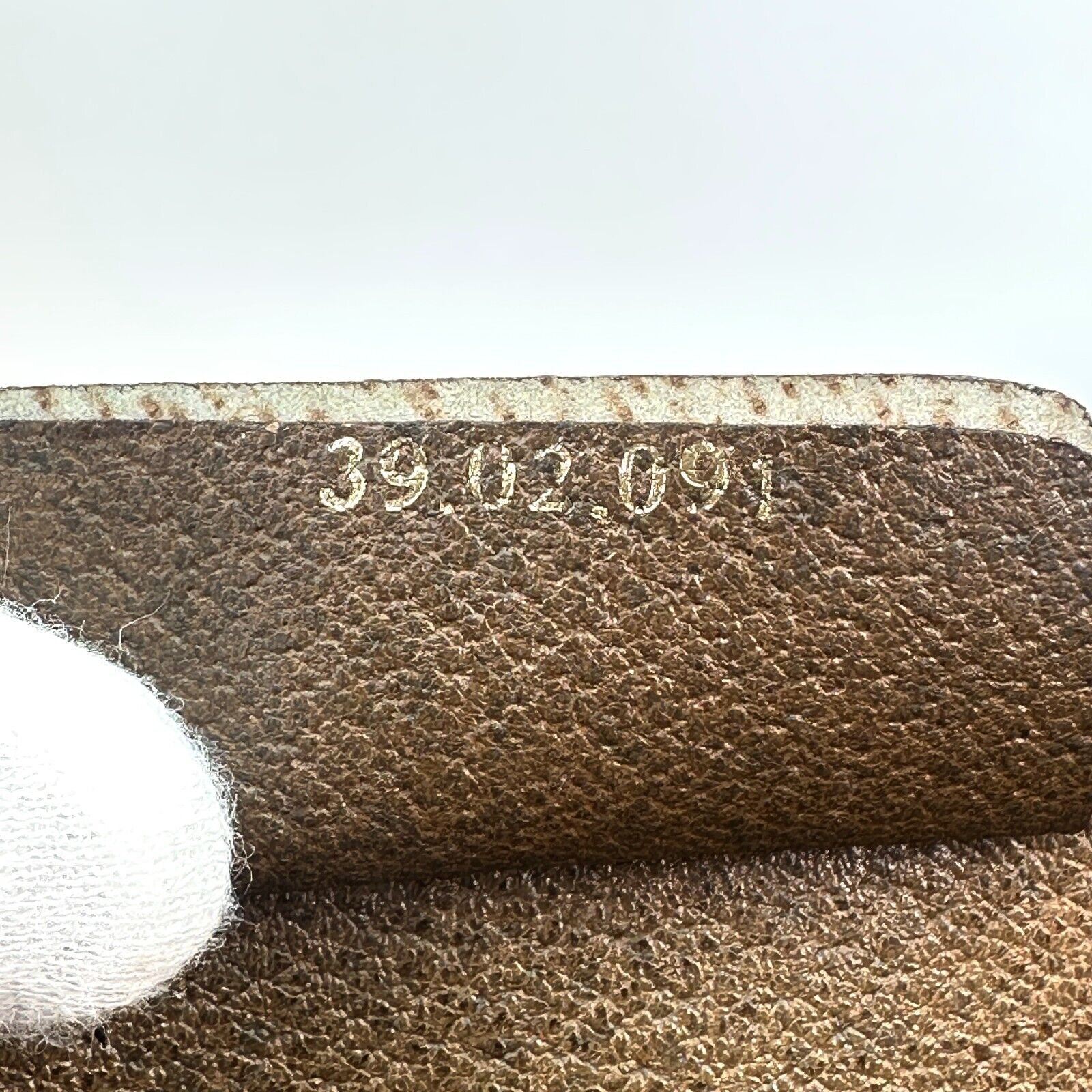 Gucci Sherry Line Shoulder Tote Bag GG PVC Leather Brown