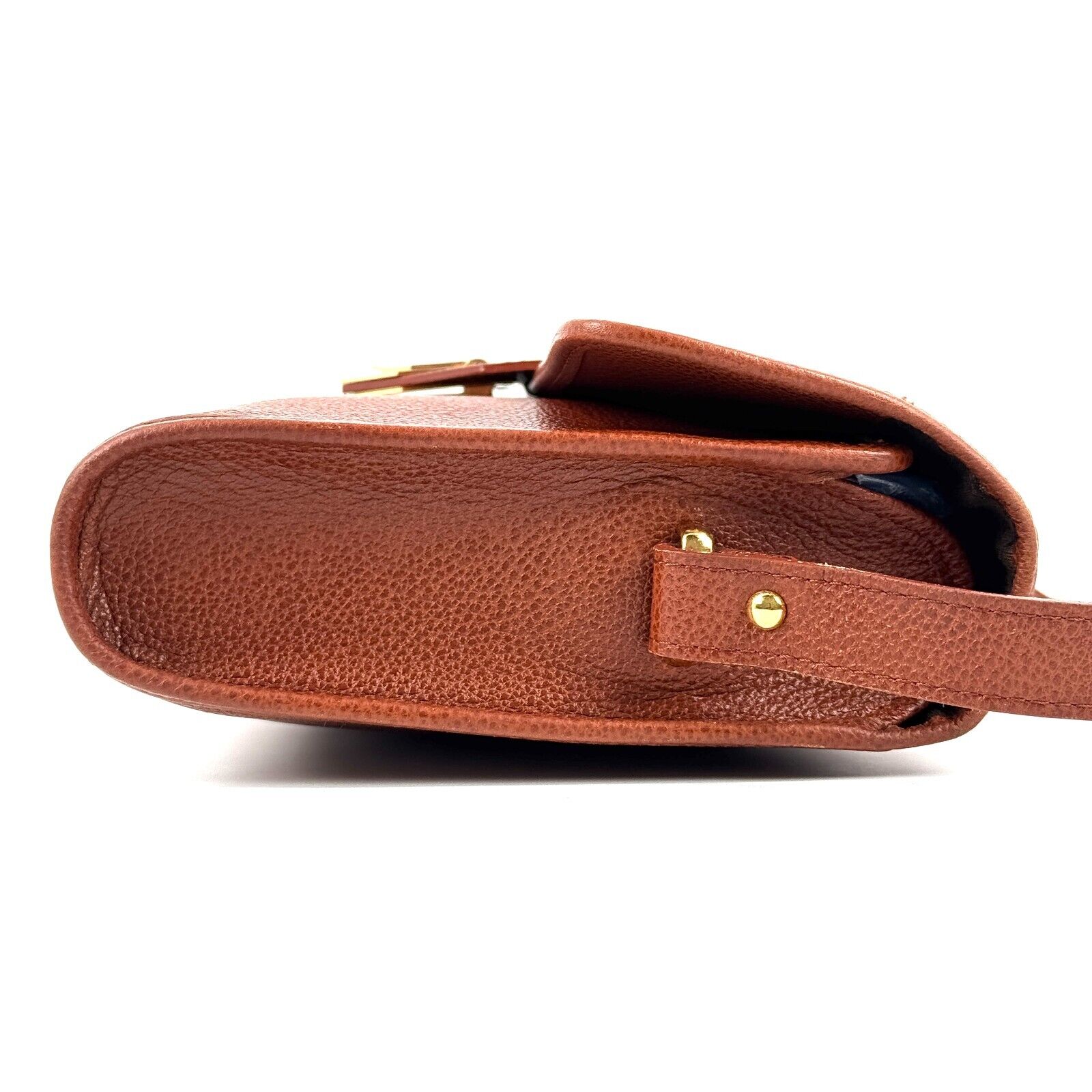 Yves Saint Laurent YSL Vintage Shoulder Bag - Brown Leather