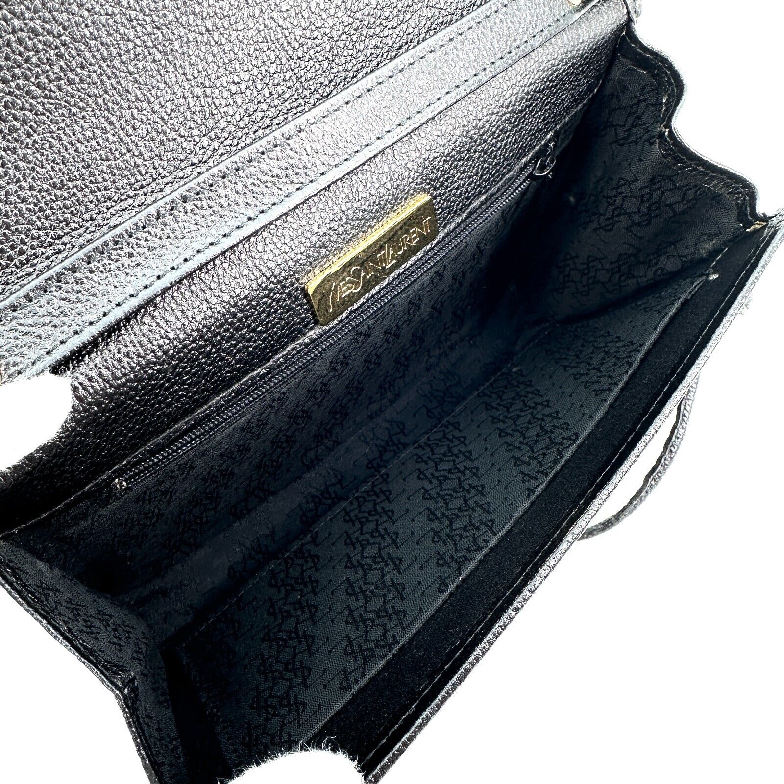Yves Saint Laurent Shoulder Bag Leather Vintage