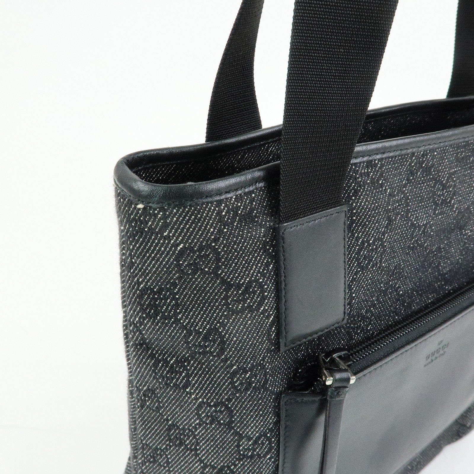 Gucci Tote Bag - Black, Denim