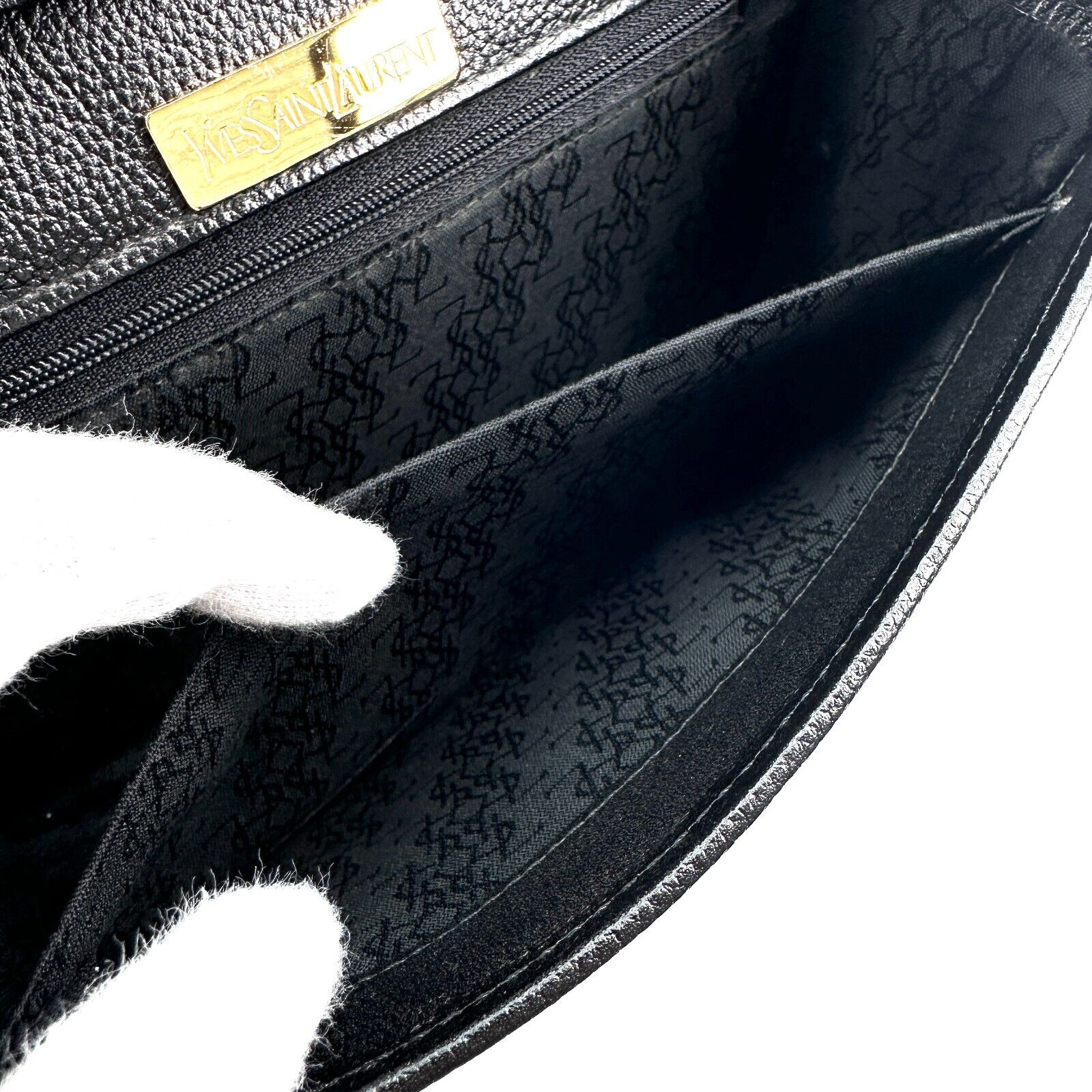 Yves Saint Laurent Shoulder Bag Leather Vintage
