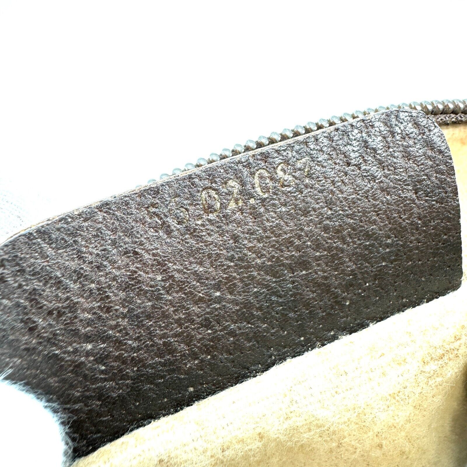 Gucci Vintage Shoulder Bag GG Sherry Line - Brown Leather PVC