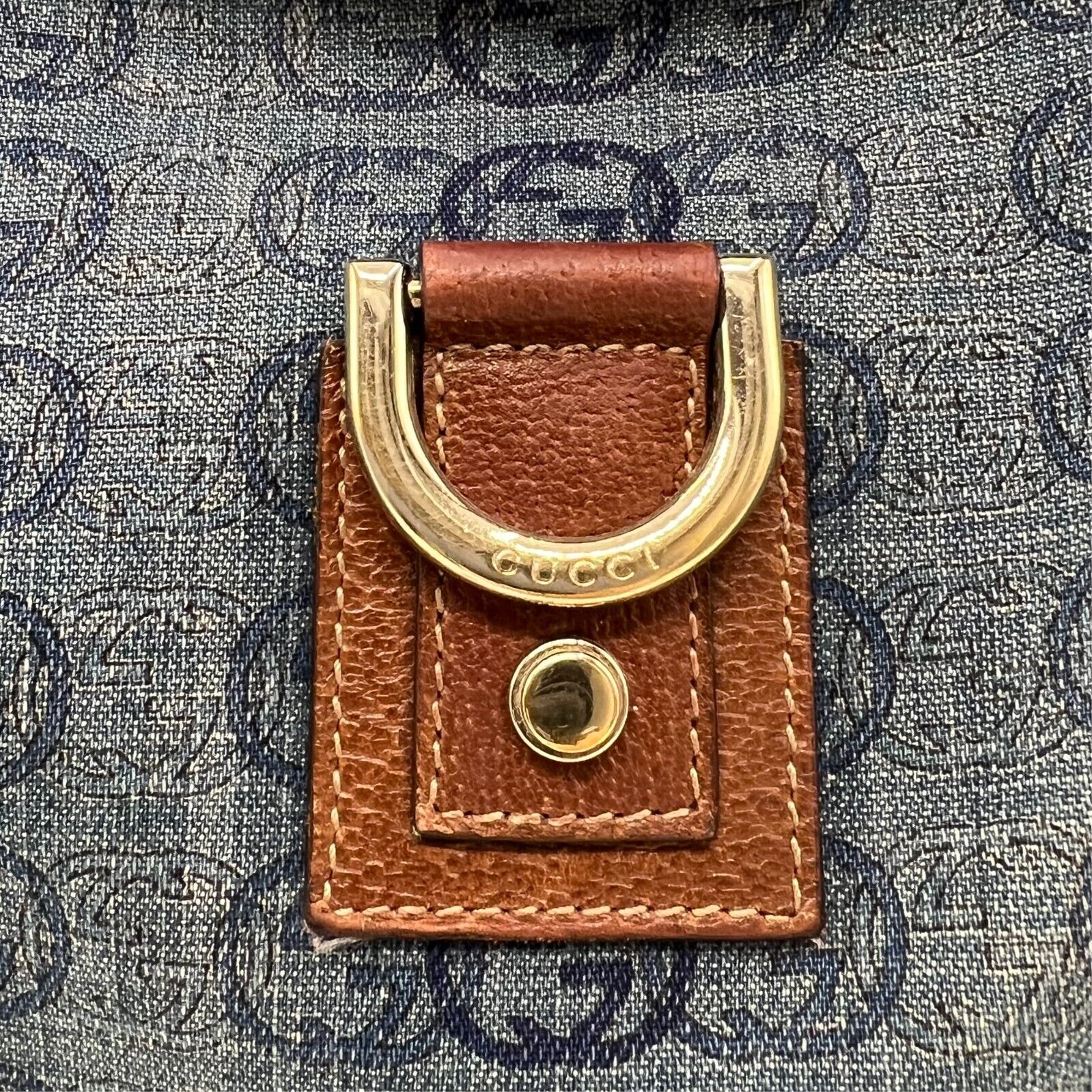 Gucci Abby Hobo Shoulder Bag Denim