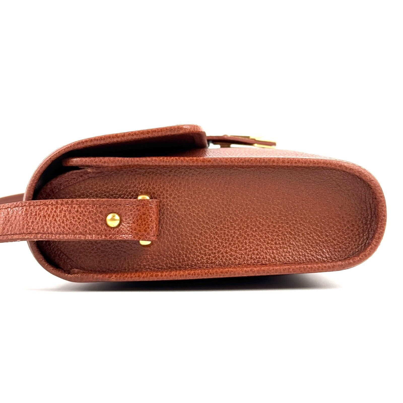 Yves Saint Laurent YSL Vintage Shoulder Bag - Brown Leather